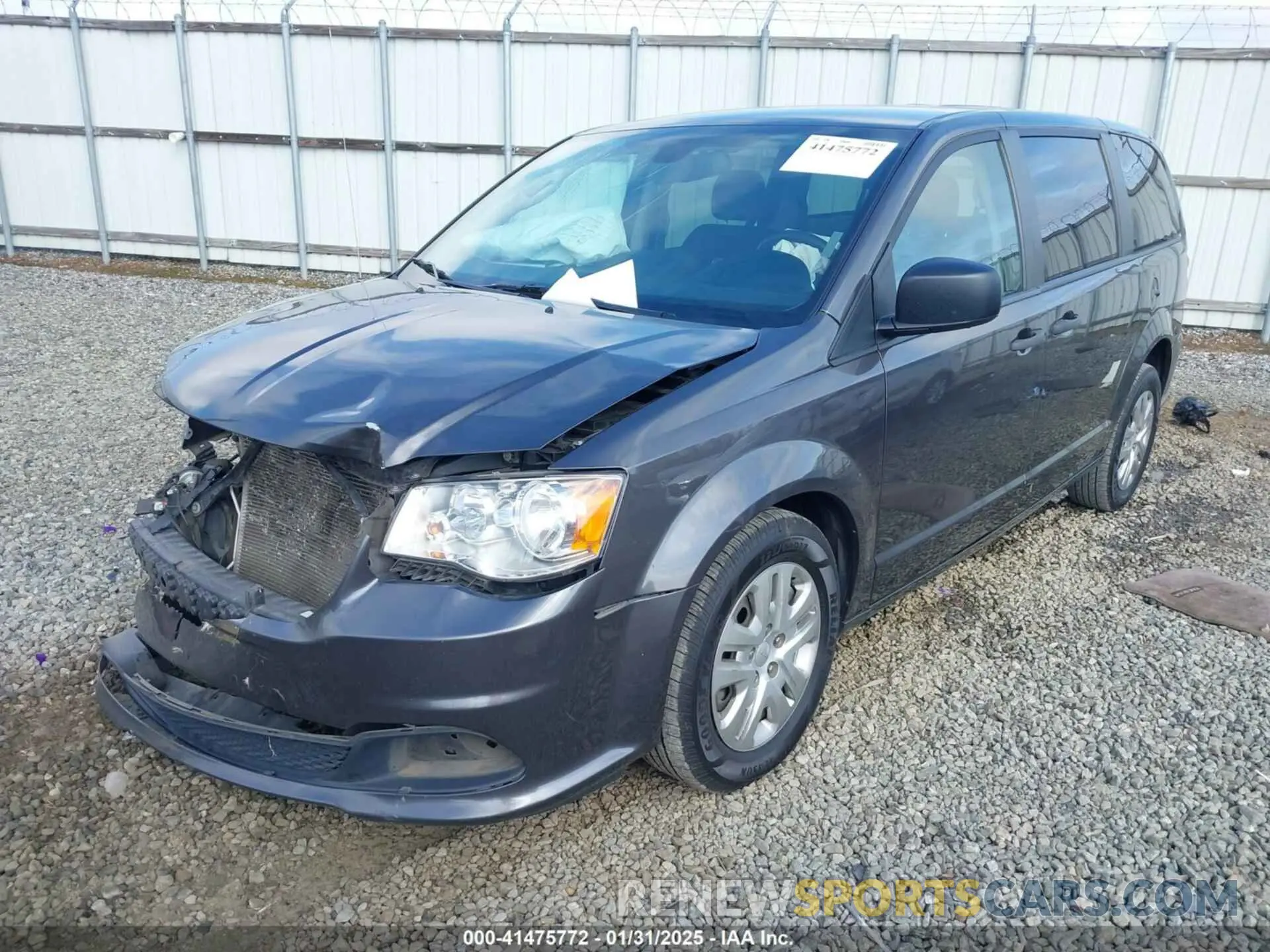 6 fotografías del automóvil dañado 2C4RDGBG5LR237320 DODGE GRAND CARAVAN 2020