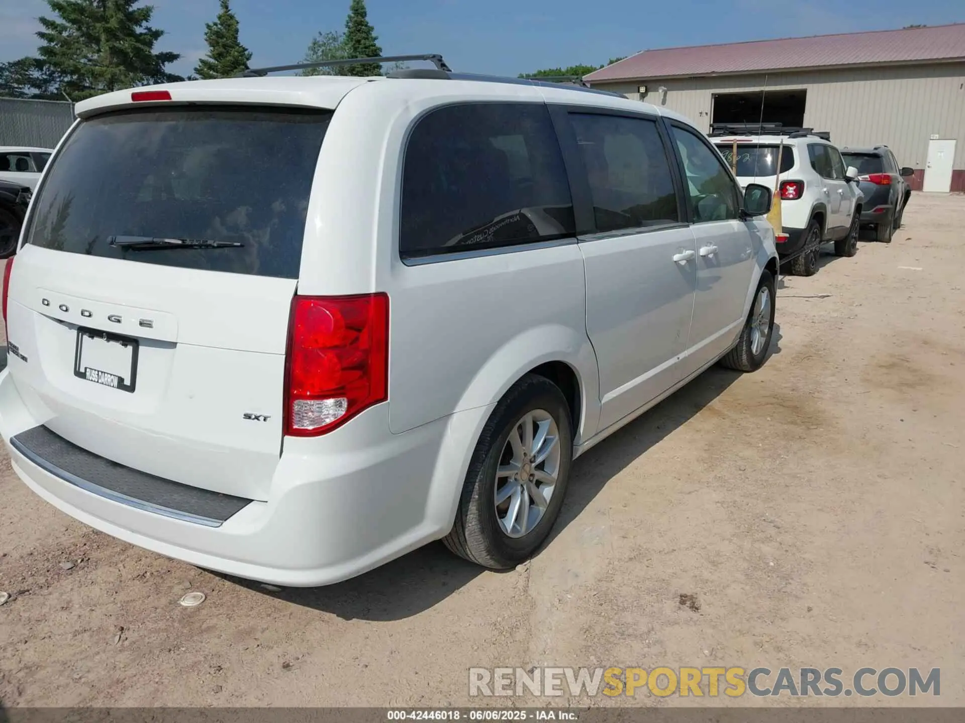 4 fotografías del automóvil dañado 2C4RDGCG1LR174683 DODGE GRAND CARAVAN 2020