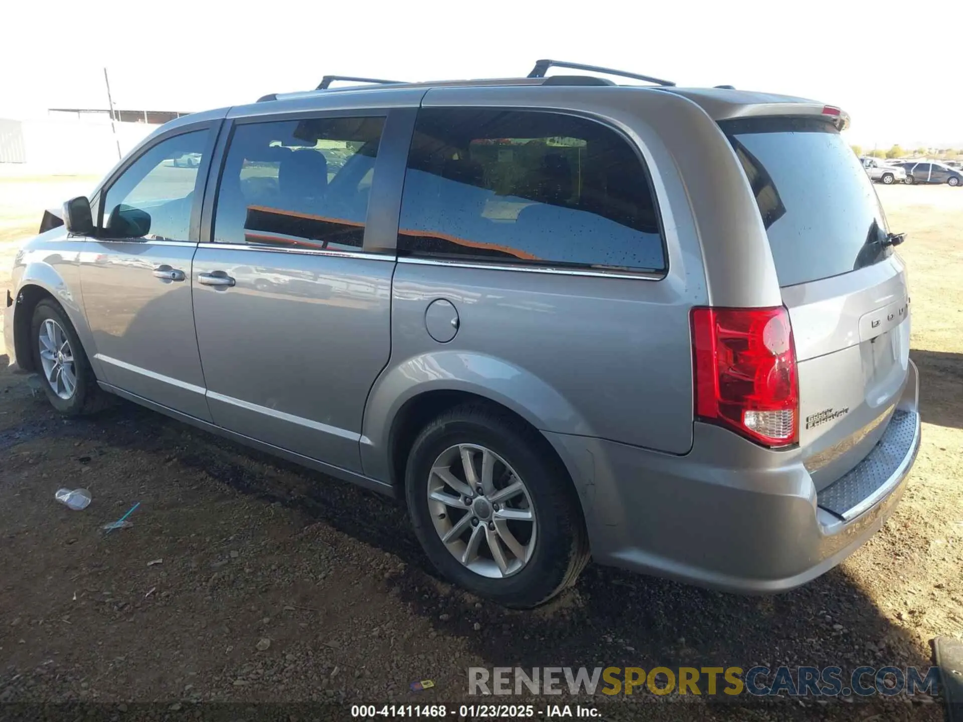 3 fotografías del automóvil dañado 2C4RDGCG2LR154457 DODGE GRAND CARAVAN 2020