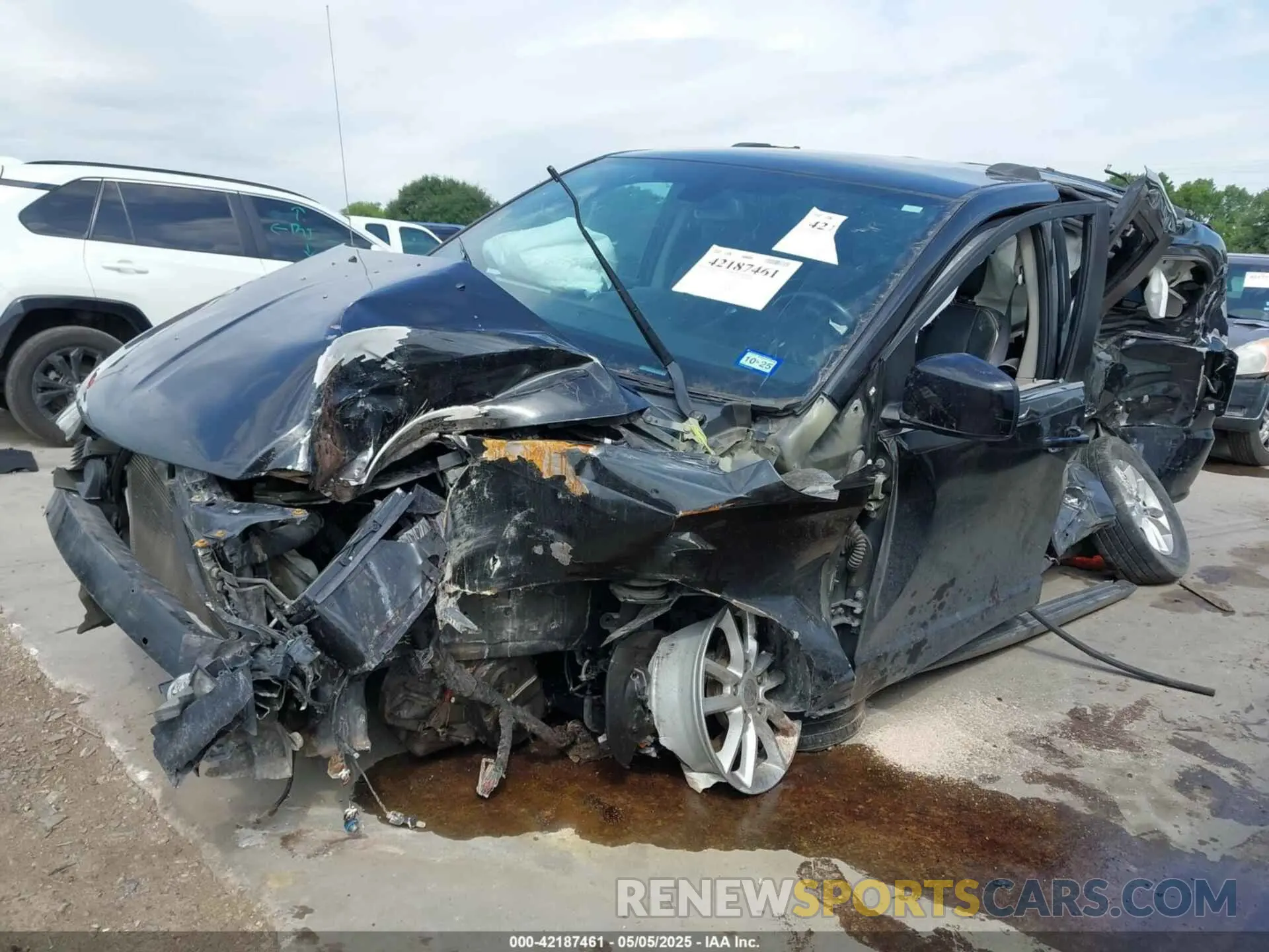 2 fotografías del automóvil dañado 2C4RDGCG6LR153523 DODGE GRAND CARAVAN 2020