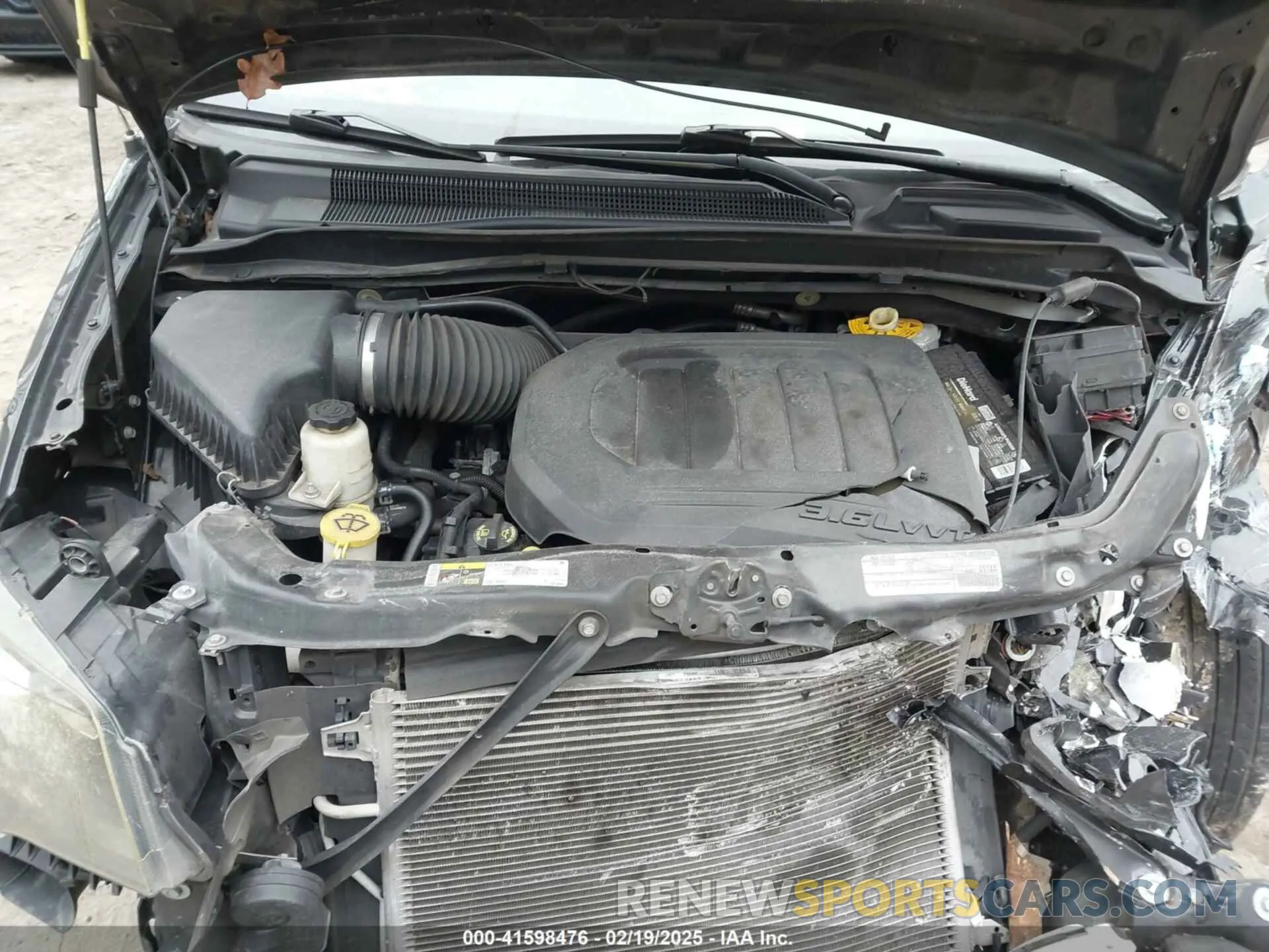 10 fotografías del automóvil dañado 2C4RDGCG6LR194251 DODGE GRAND CARAVAN 2020