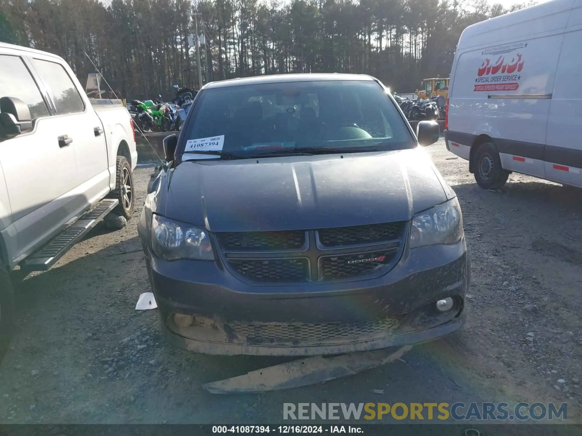 12 fotografías del automóvil dañado 2C4RDGEG5LR204555 DODGE GRAND CARAVAN 2020