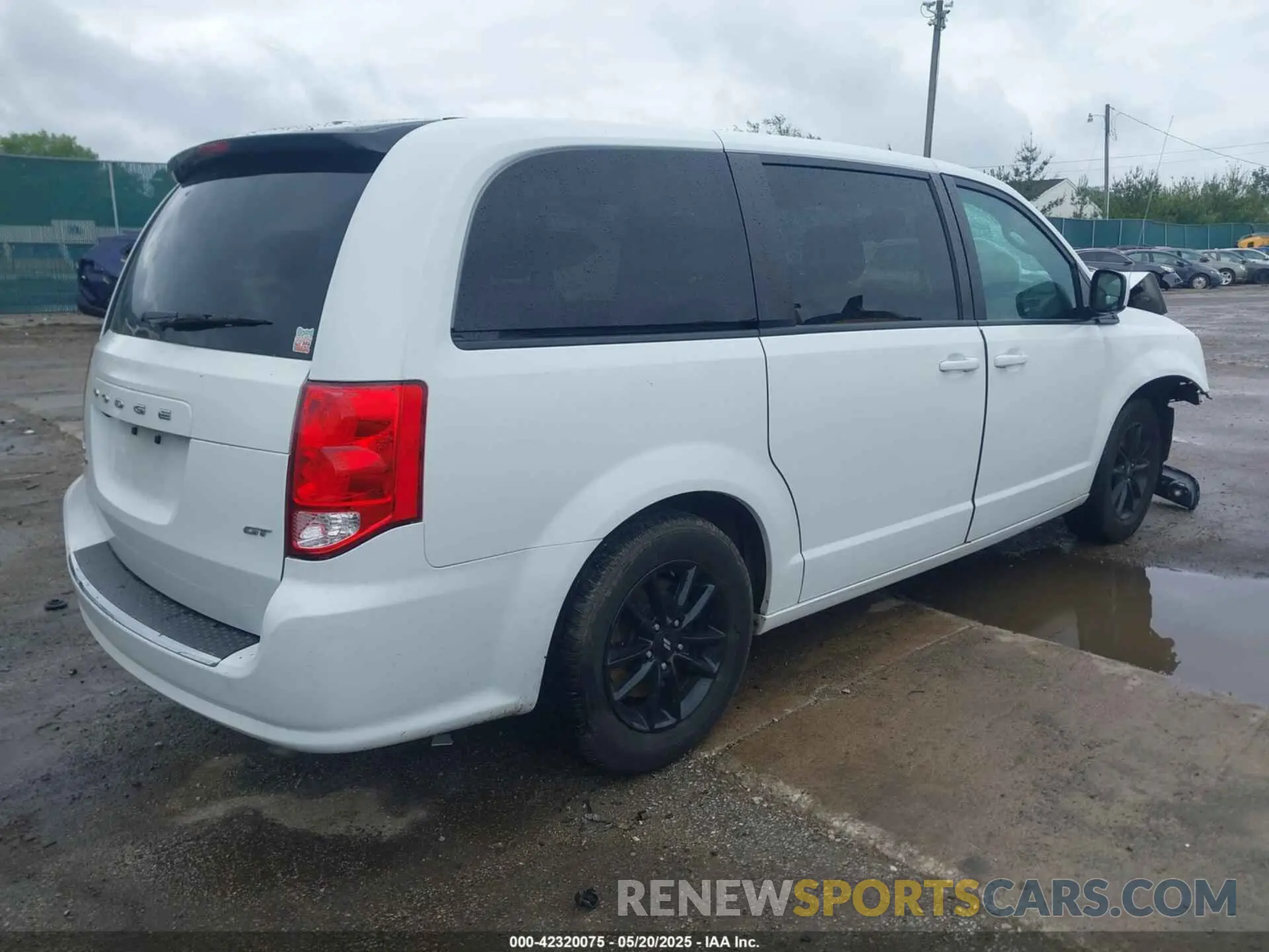 4 fotografías del automóvil dañado 2C4RDGEG8LR160325 DODGE GRAND CARAVAN 2020