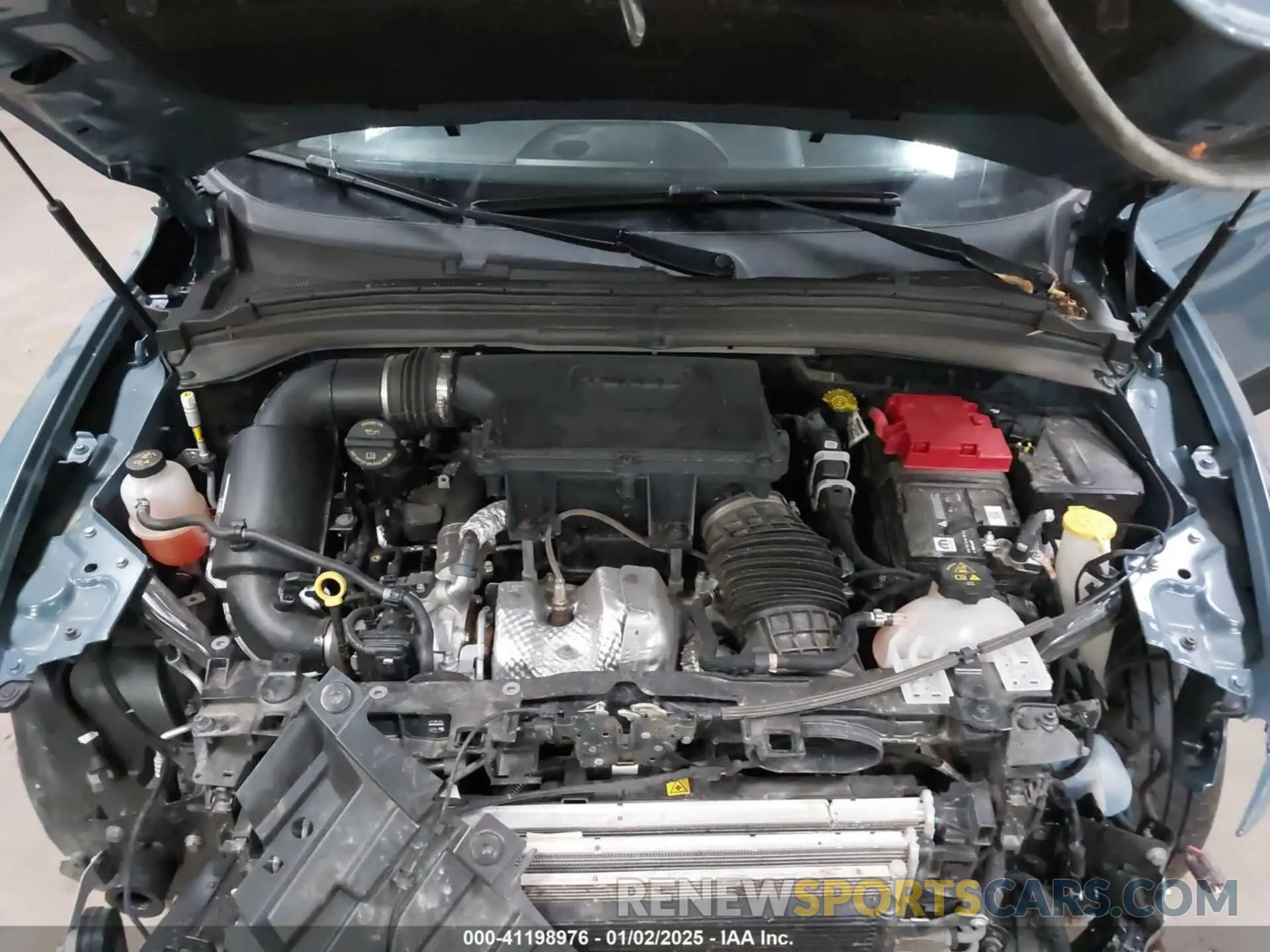 10 fotografías del automóvil dañado ZACNDFAN4P3A03745 DODGE HORNET 2023