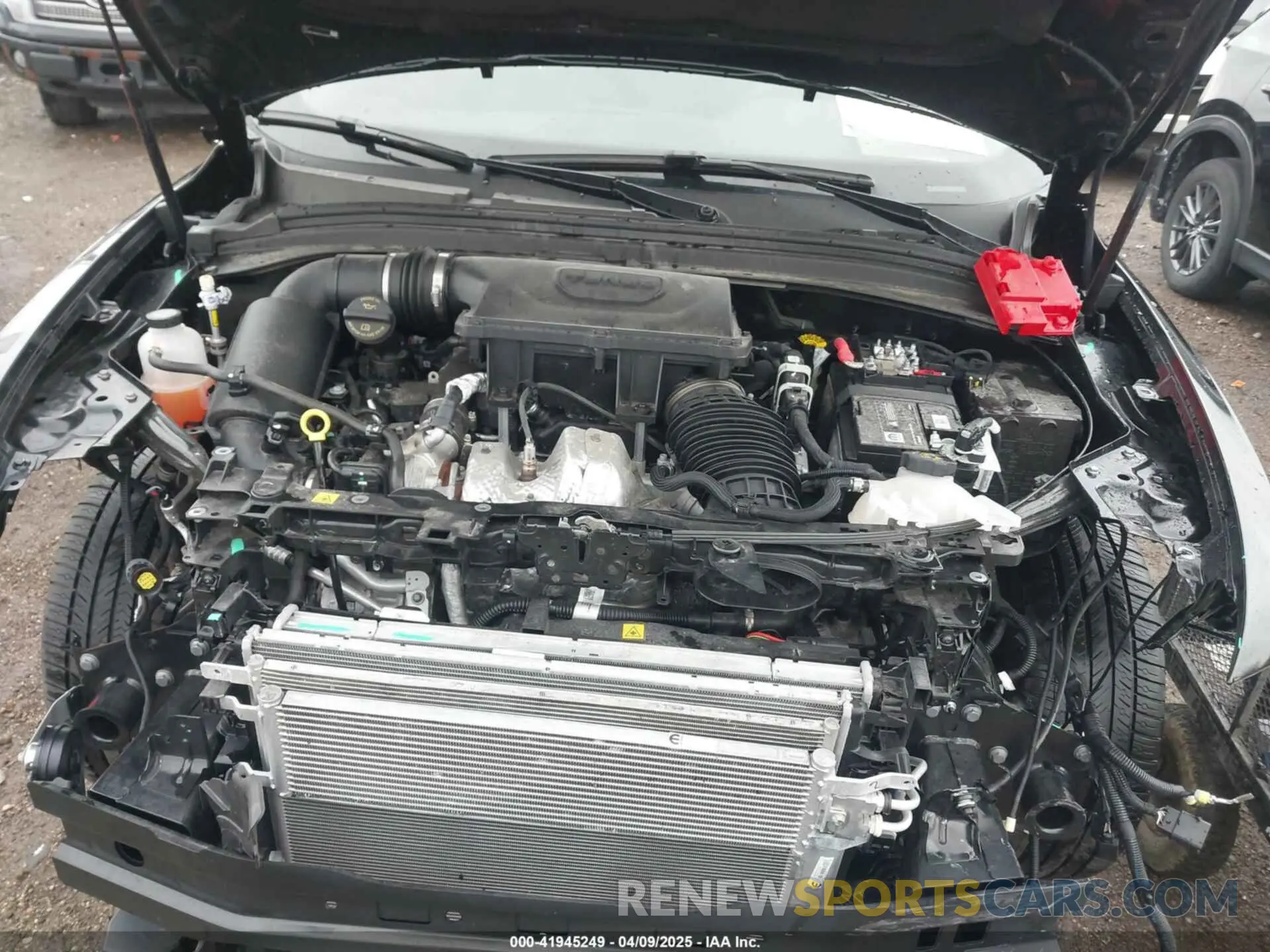 10 fotografías del automóvil dañado ZACNDFBN6R3A25456 DODGE HORNET 2024