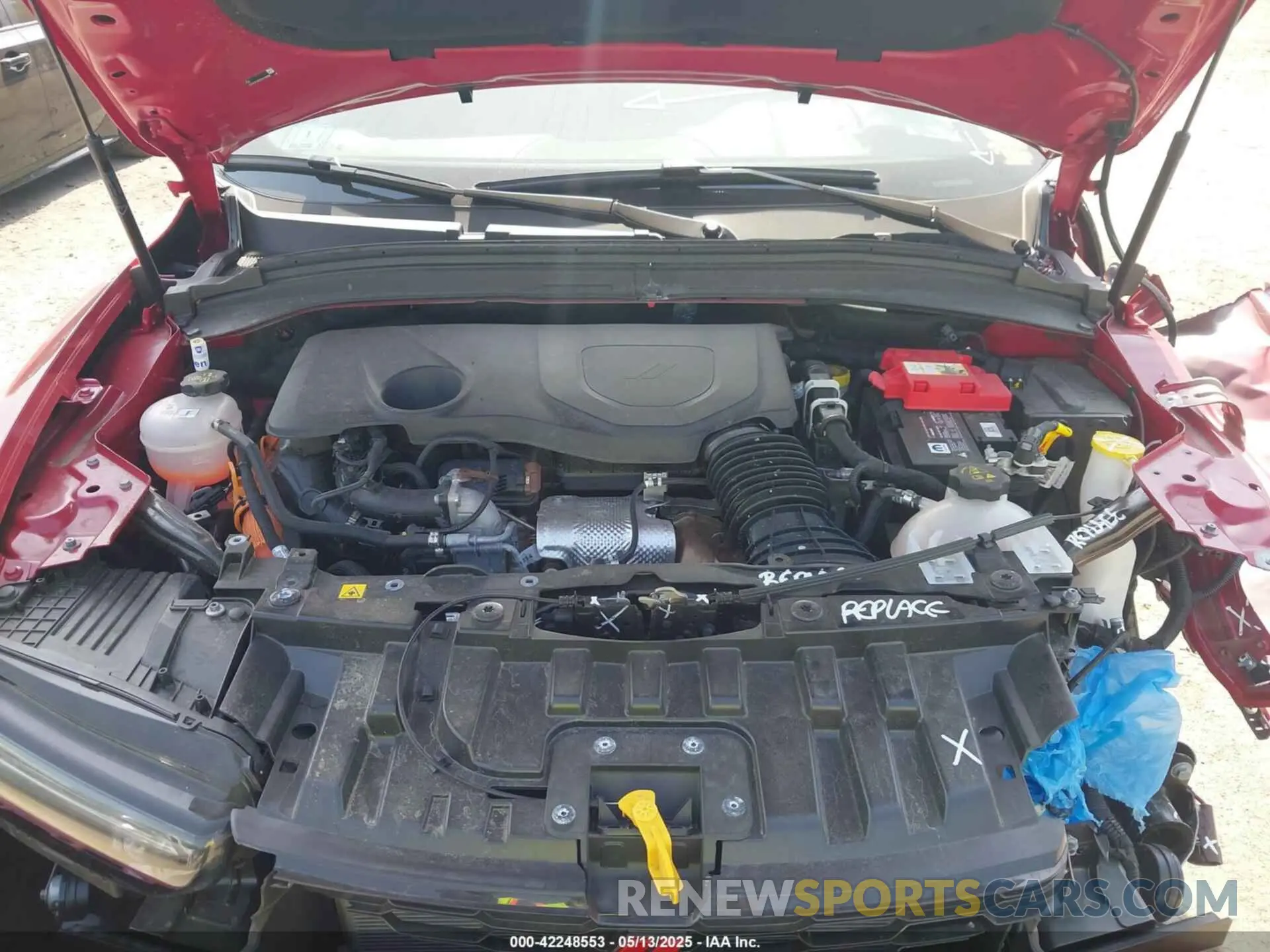10 fotografías del automóvil dañado ZACPDFDW5R3A16598 DODGE HORNET 2024