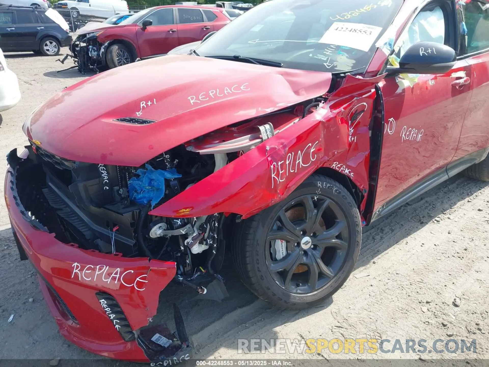 6 fotografías del automóvil dañado ZACPDFDW5R3A16598 DODGE HORNET 2024