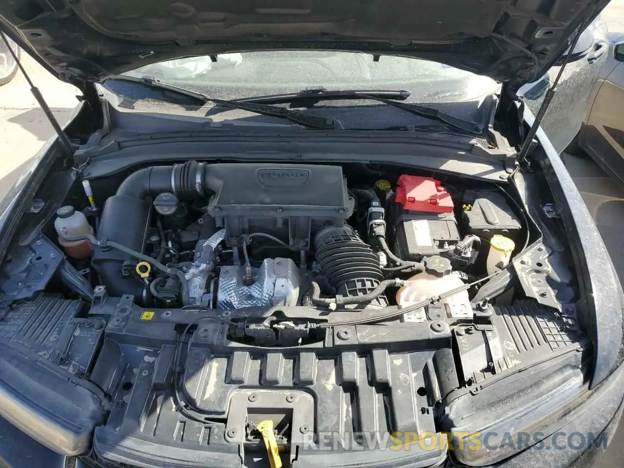 12 fotografías del automóvil dañado ZACNDFAN2P3A05462 DODGE HORNET GT 2023
