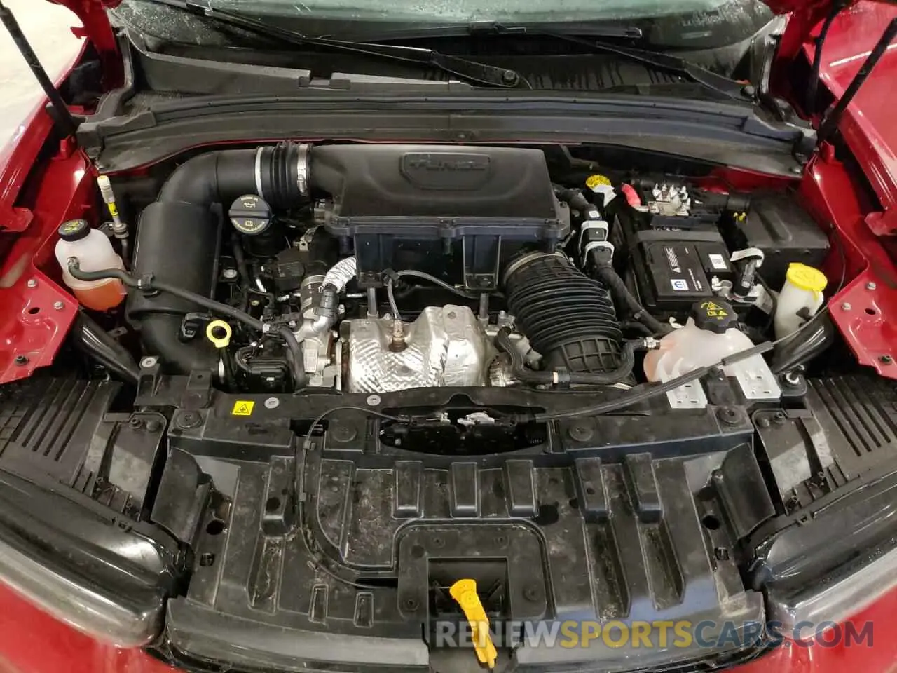 12 fotografías del automóvil dañado ZACNDFAN5P3A03012 DODGE HORNET GT 2023
