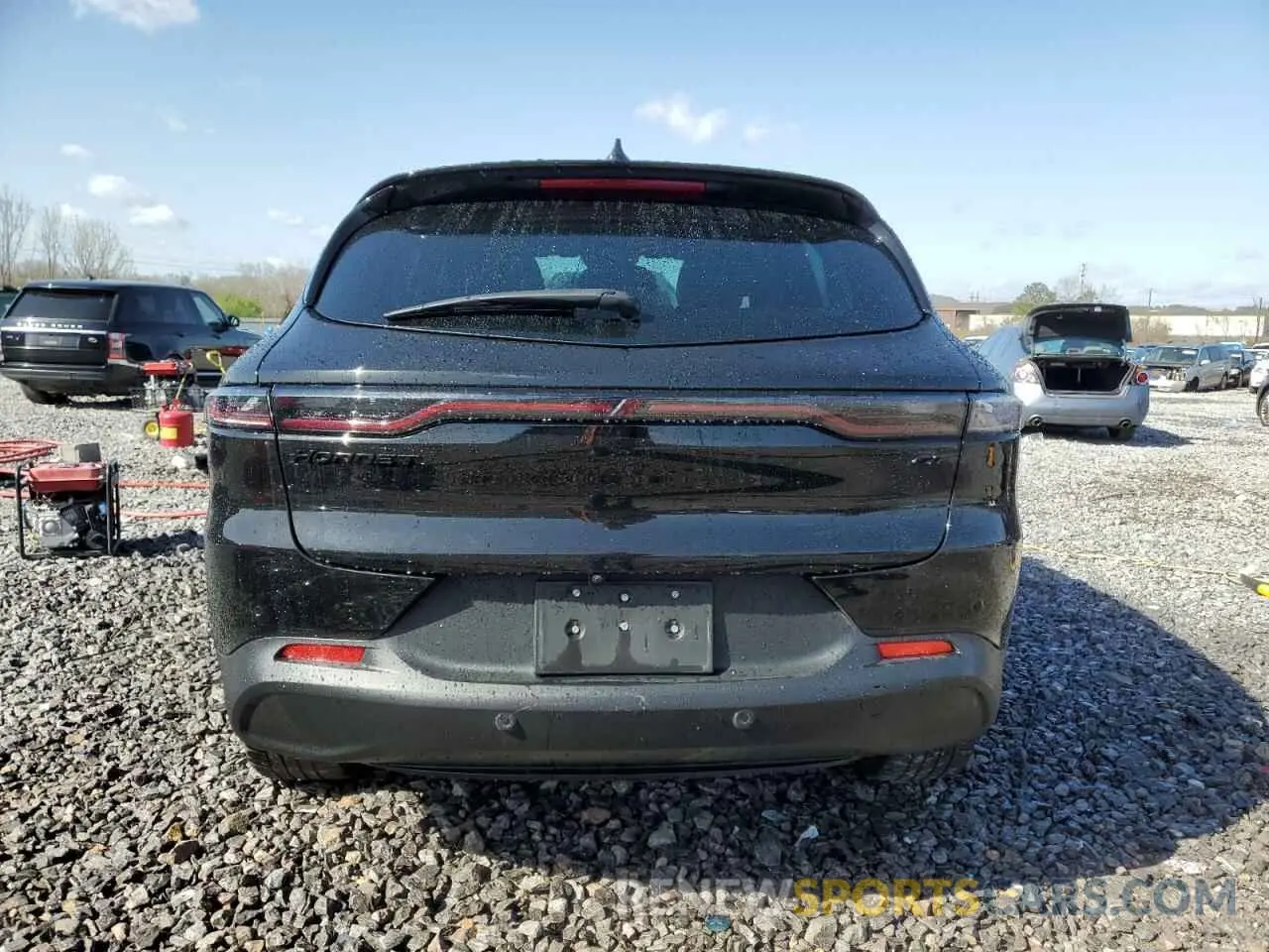 6 fotografías del automóvil dañado ZACNDFAN1R3A15807 DODGE HORNET GT 2024