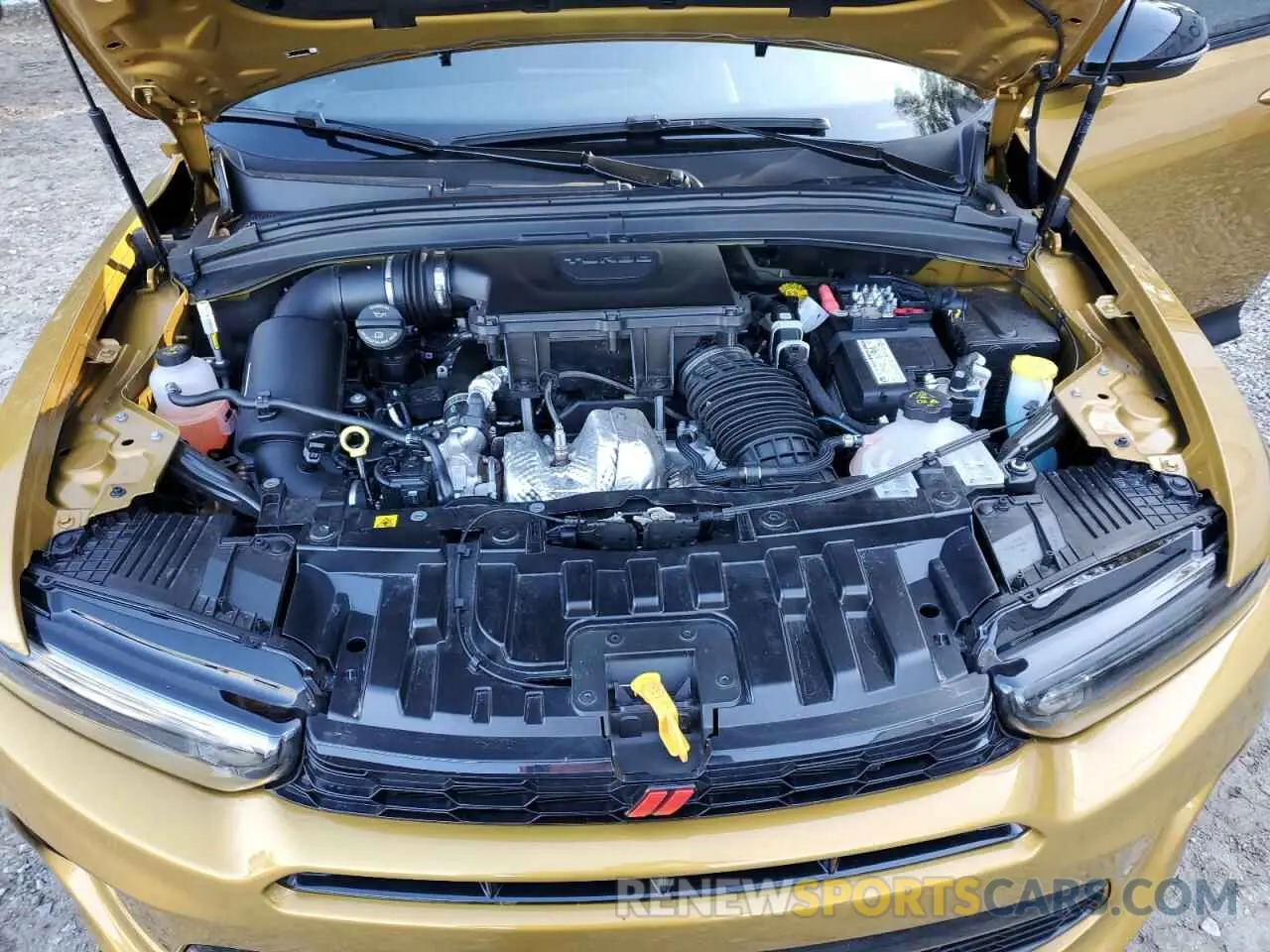 12 fotografías del automóvil dañado ZACNDFAN1R3A39671 DODGE HORNET GT 2024