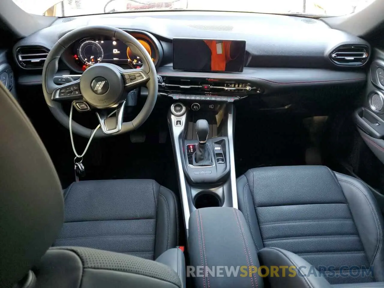 8 fotografías del automóvil dañado ZACNDFAN1R3A39671 DODGE HORNET GT 2024