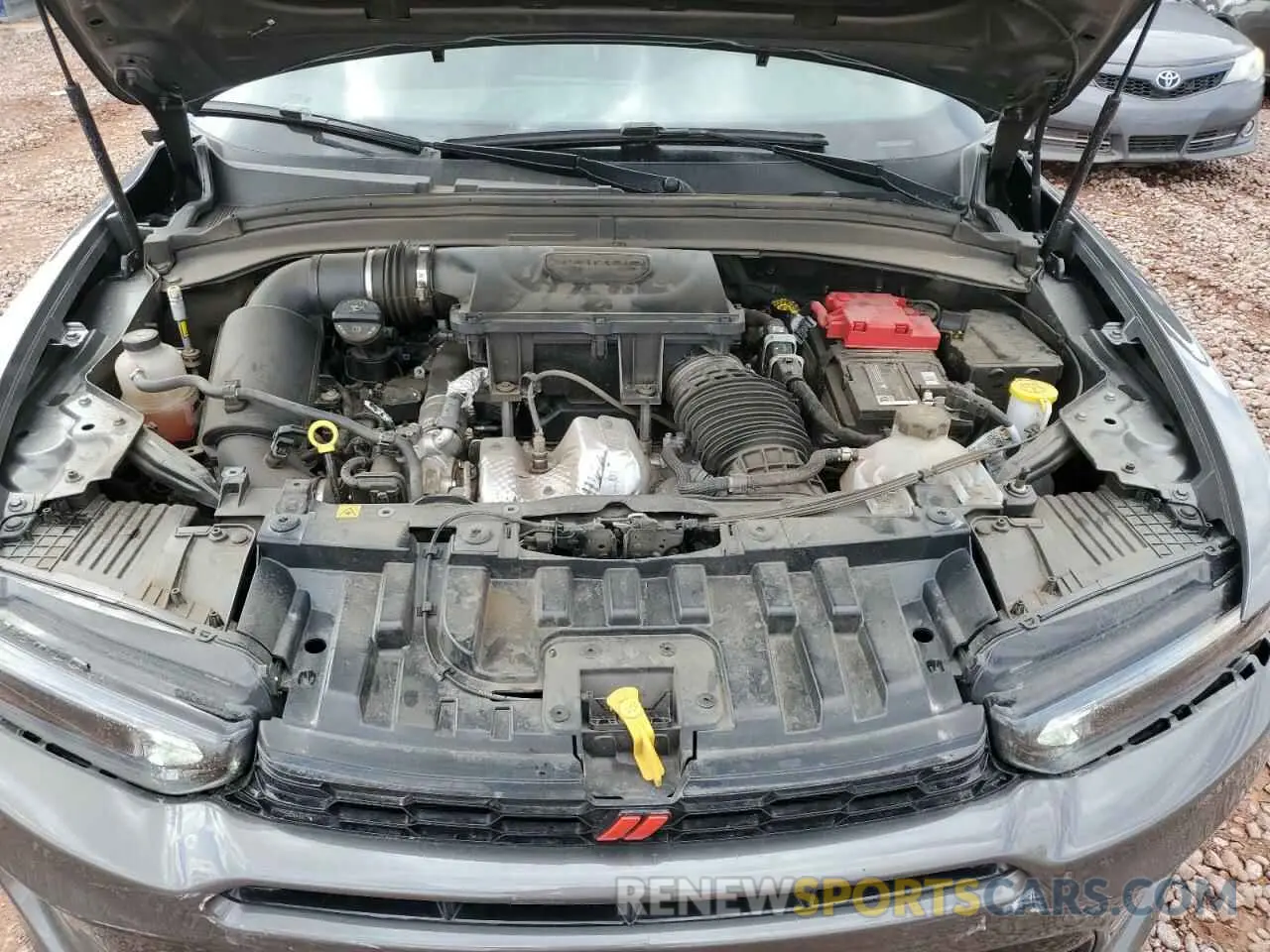 11 fotografías del automóvil dañado ZACNDFAN3R3A13248 DODGE HORNET GT 2024