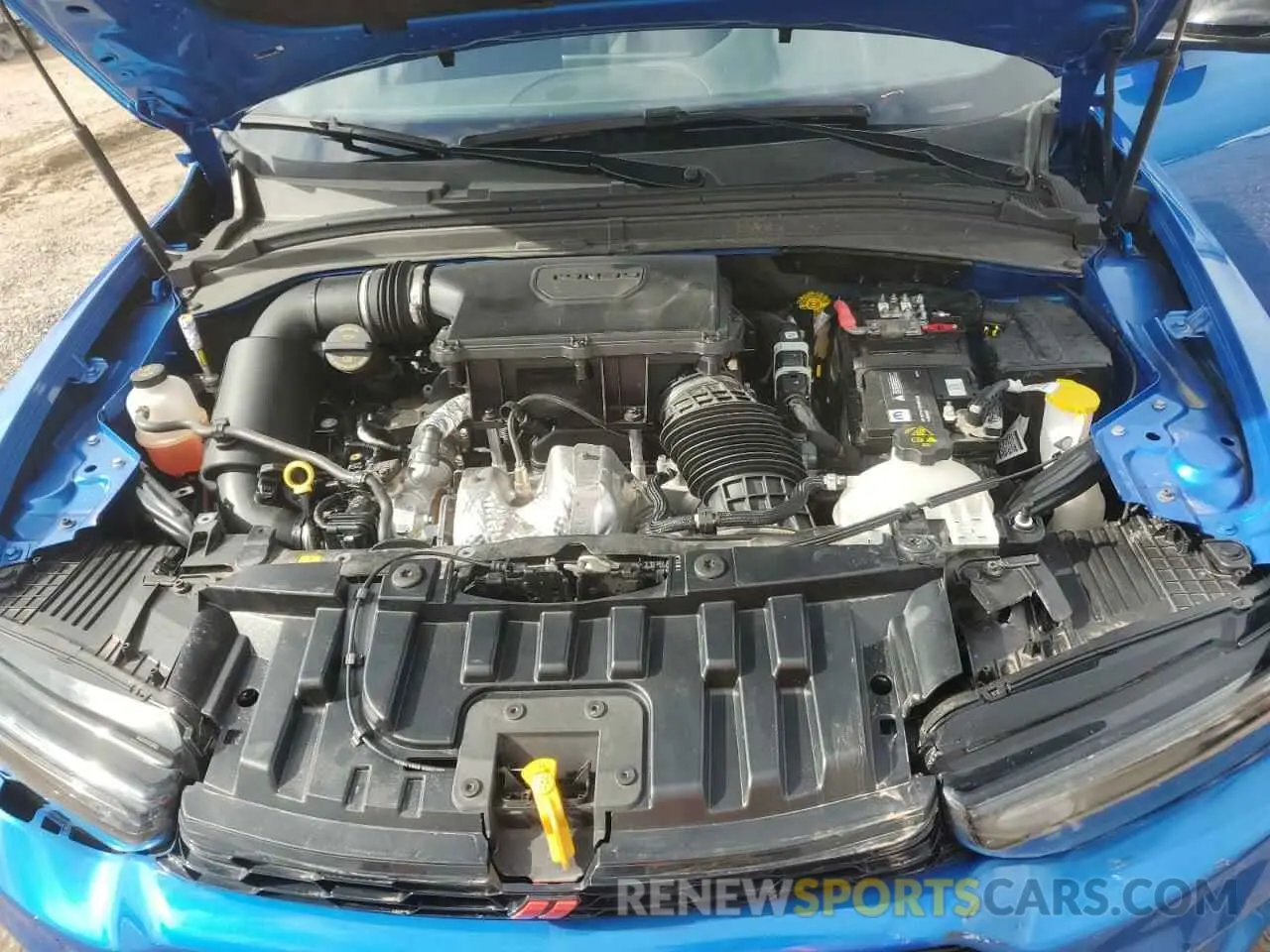 12 fotografías del automóvil dañado ZACNDFAN3R3A13878 DODGE HORNET GT 2024