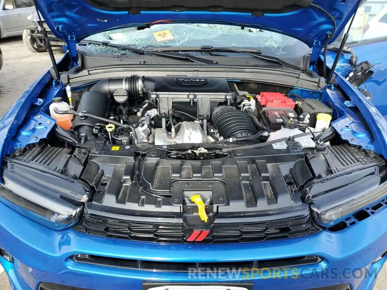 12 fotografías del automóvil dañado ZACNDFAN3R3A36769 DODGE HORNET GT 2024