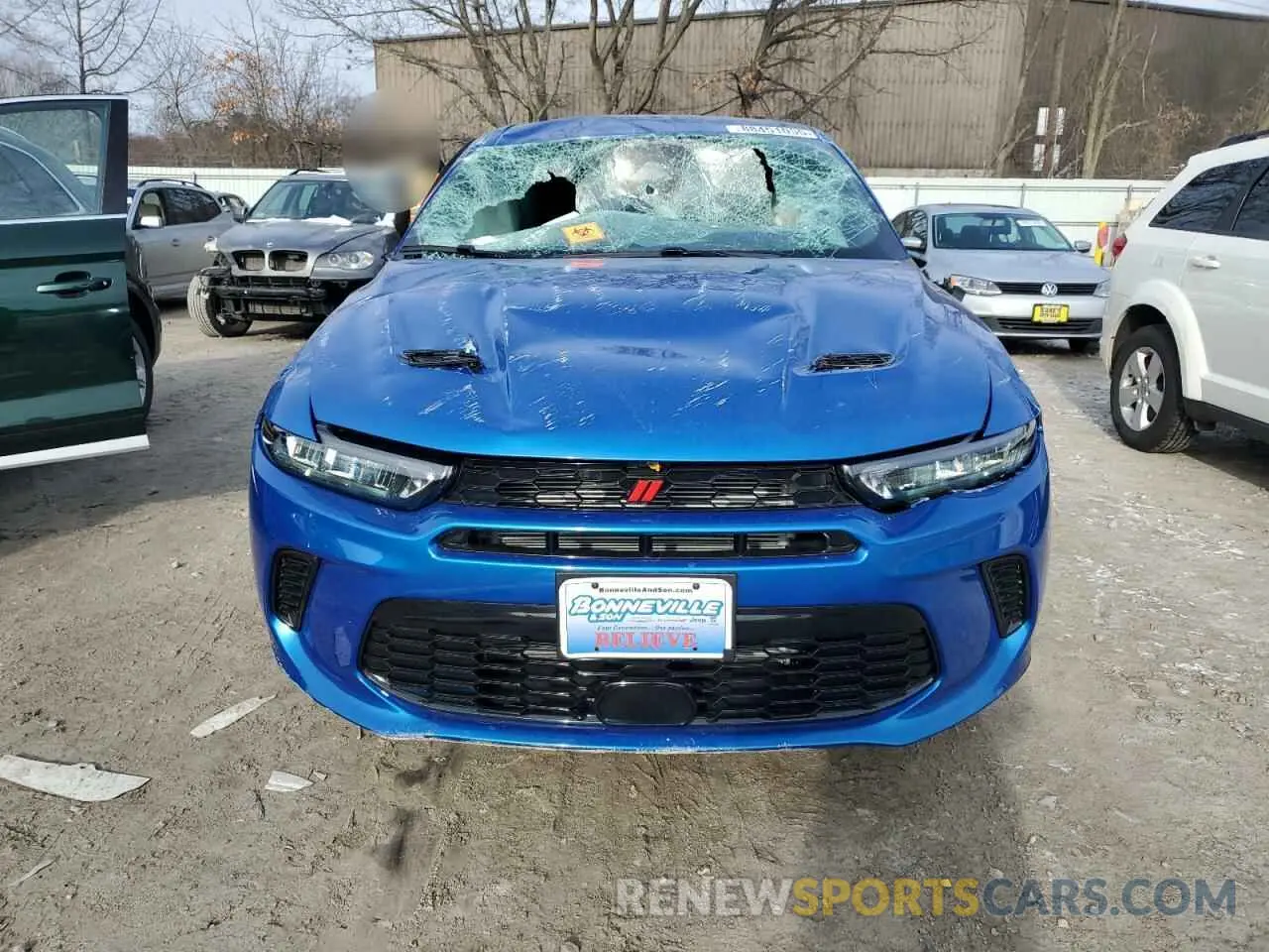 5 fotografías del automóvil dañado ZACNDFAN3R3A36769 DODGE HORNET GT 2024