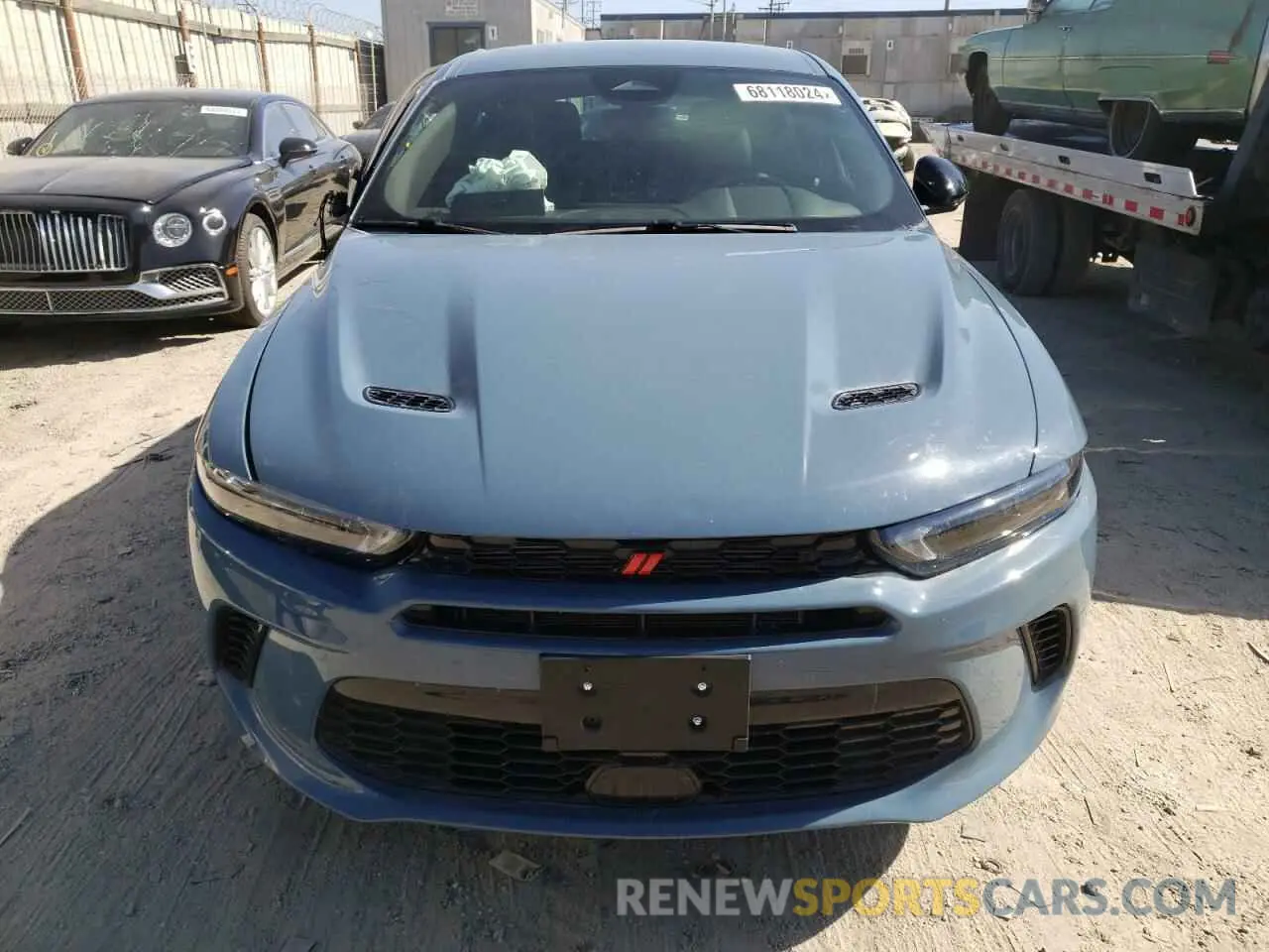 5 fotografías del automóvil dañado ZACNDFAN4R3A22427 DODGE HORNET GT 2024