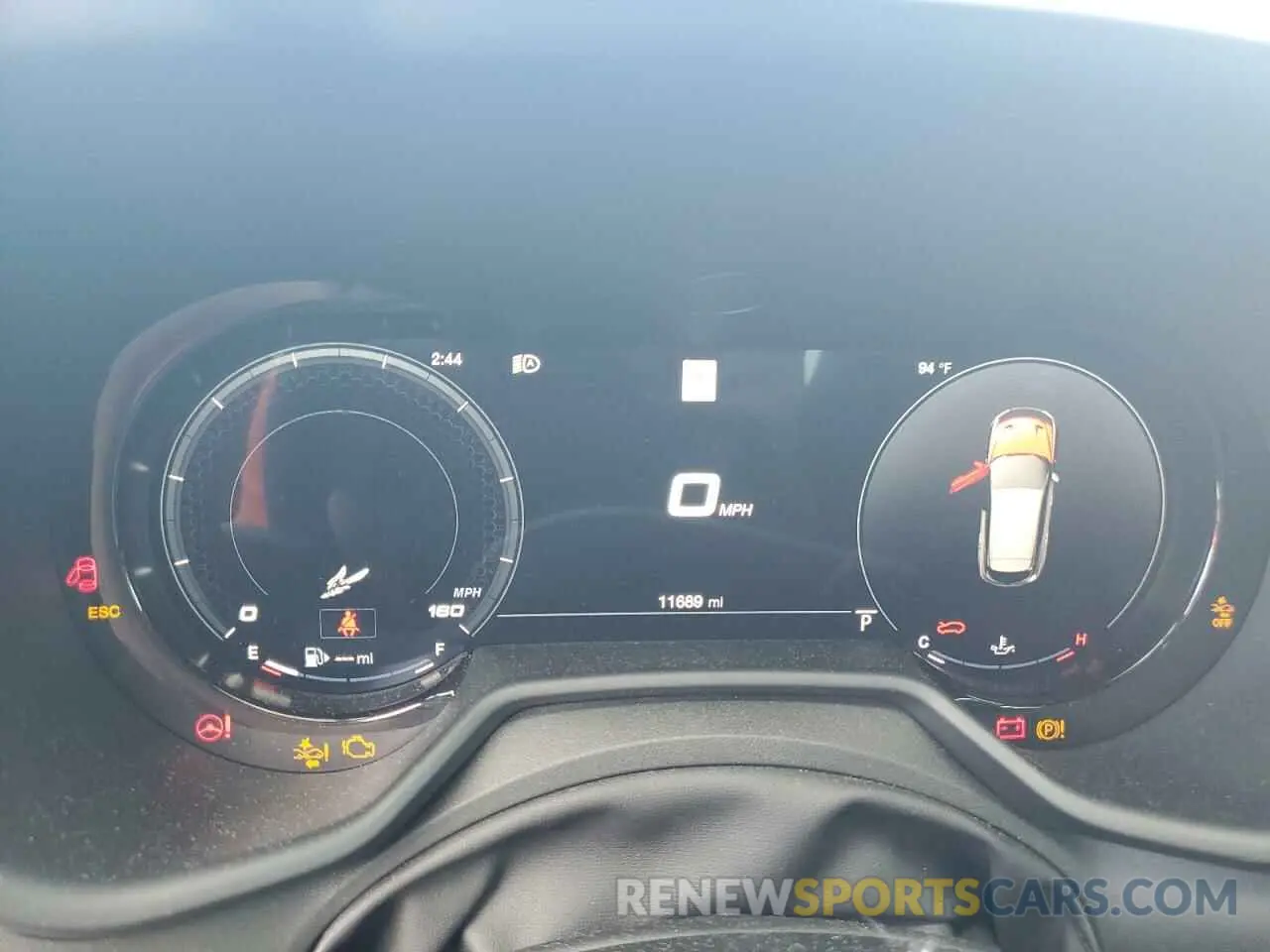 9 fotografías del automóvil dañado ZACNDFAN6R3A23126 DODGE HORNET GT 2024
