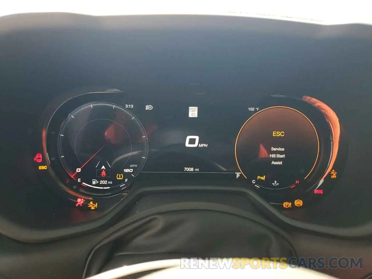 9 fotografías del automóvil dañado ZACNDFAN6R3A43537 DODGE HORNET GT 2024