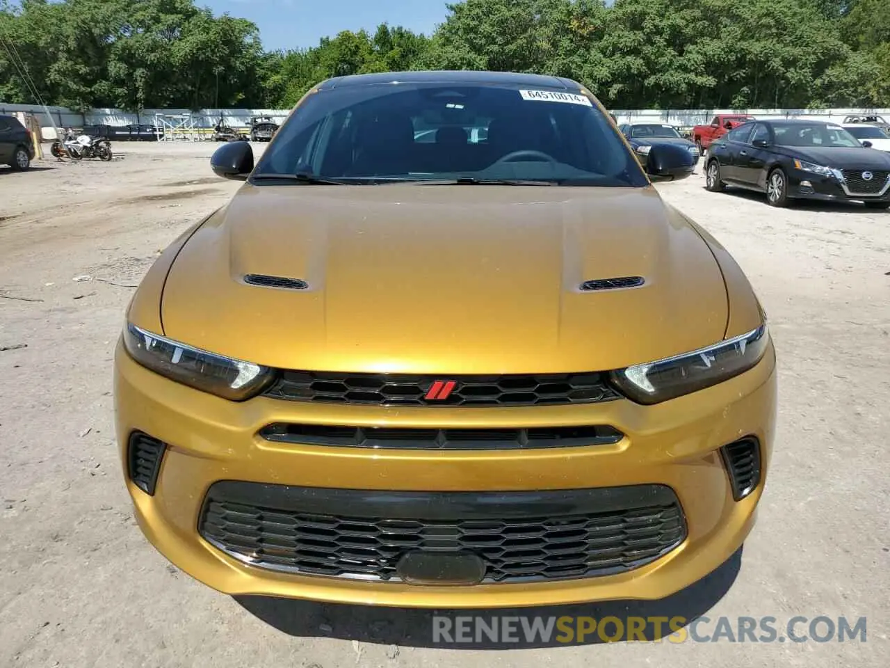 5 fotografías del automóvil dañado ZACNDFBN3R3A11207 DODGE HORNET GT 2024