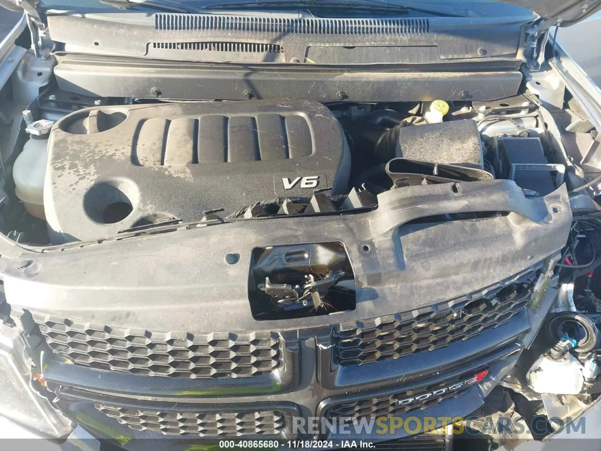 10 fotografías del automóvil dañado 3C4PDCBG6JT526376 DODGE JOURNEY 2018