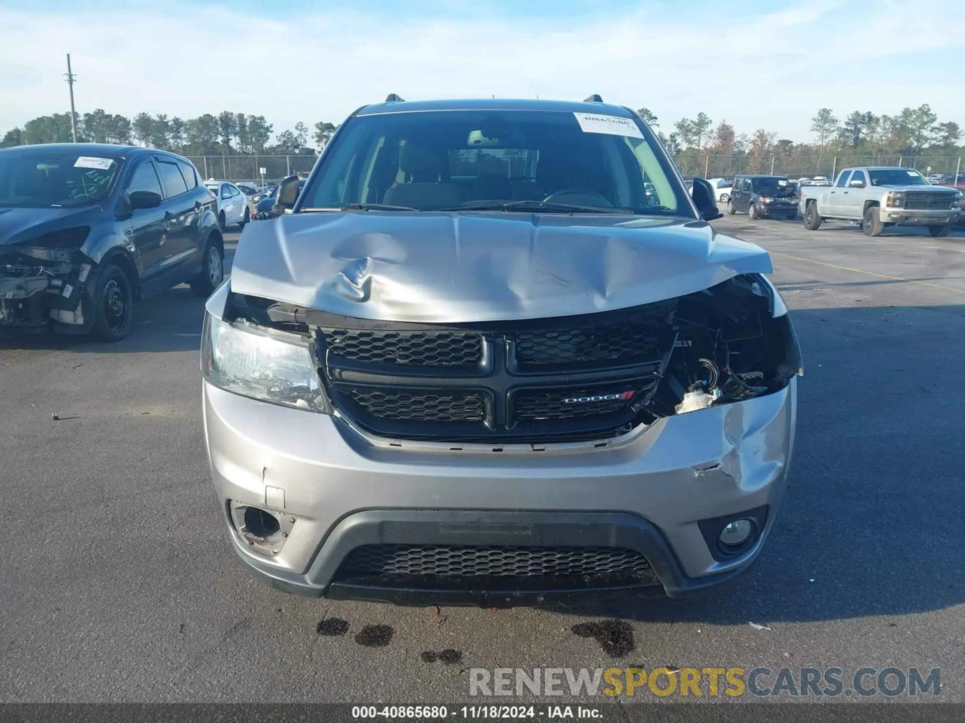 12 fotografías del automóvil dañado 3C4PDCBG6JT526376 DODGE JOURNEY 2018