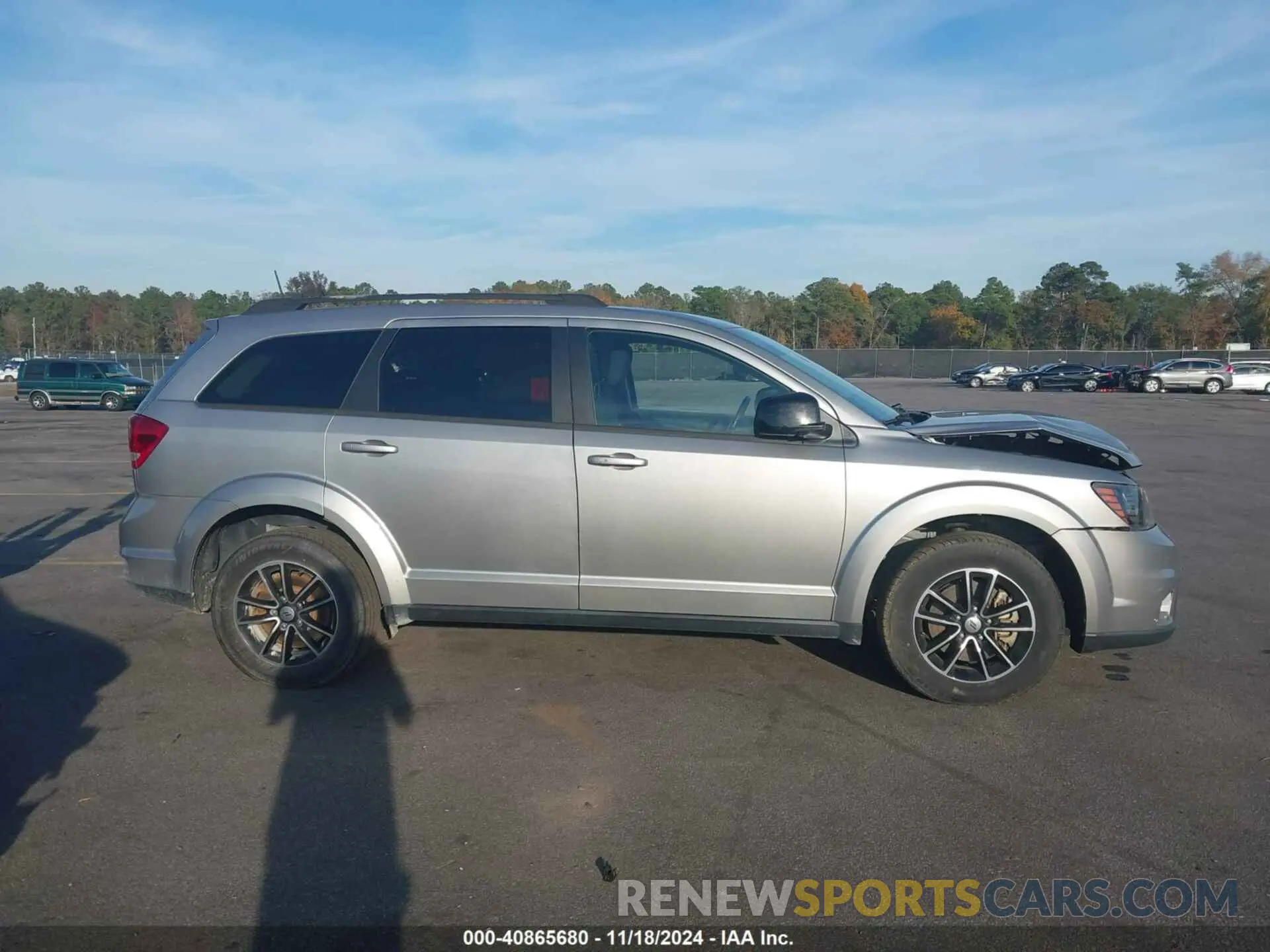 13 fotografías del automóvil dañado 3C4PDCBG6JT526376 DODGE JOURNEY 2018