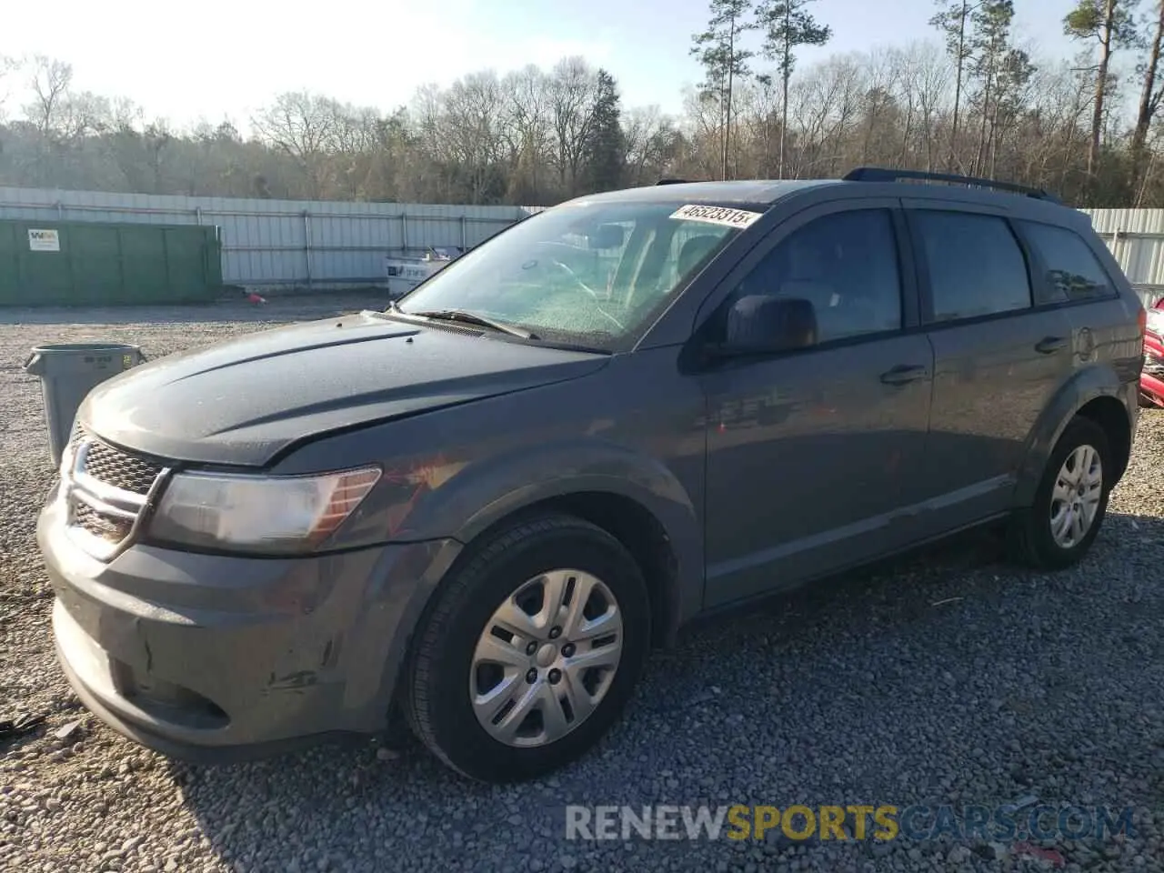 1 fotografías del automóvil dañado 3C4PDCAB2KT815598 DODGE JOURNEY 2019