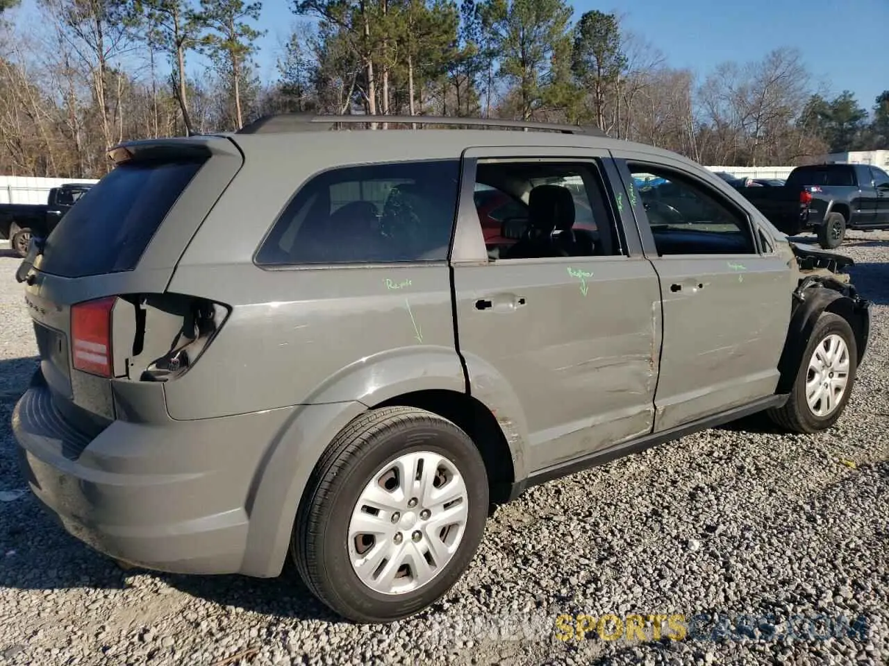 3 fotografías del automóvil dañado 3C4PDCAB2KT815598 DODGE JOURNEY 2019
