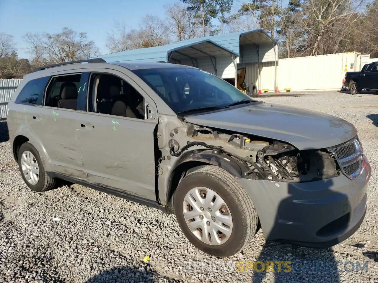 4 fotografías del automóvil dañado 3C4PDCAB2KT815598 DODGE JOURNEY 2019