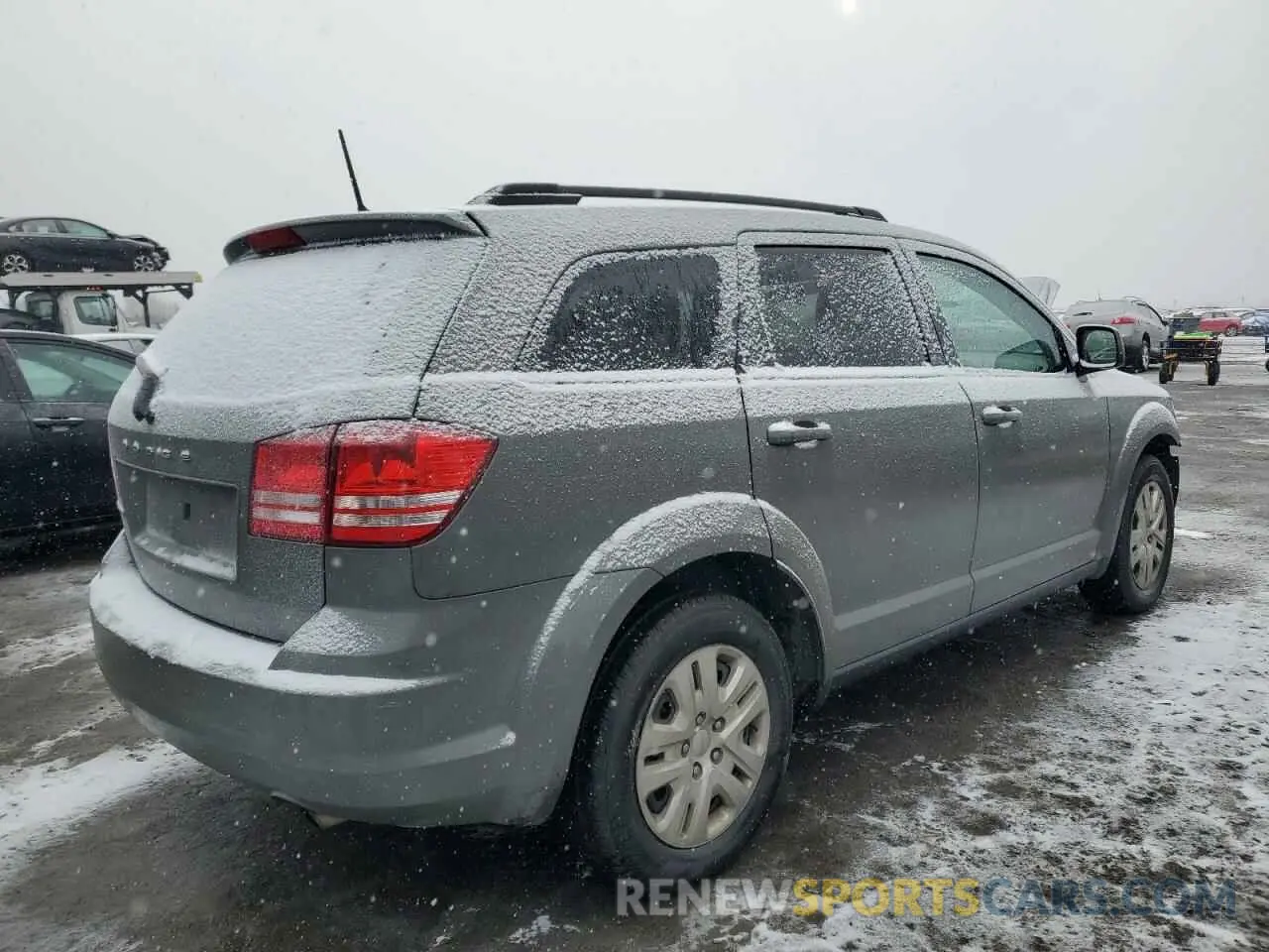 3 fotografías del automóvil dañado 3C4PDCAB4KT868173 DODGE JOURNEY 2019