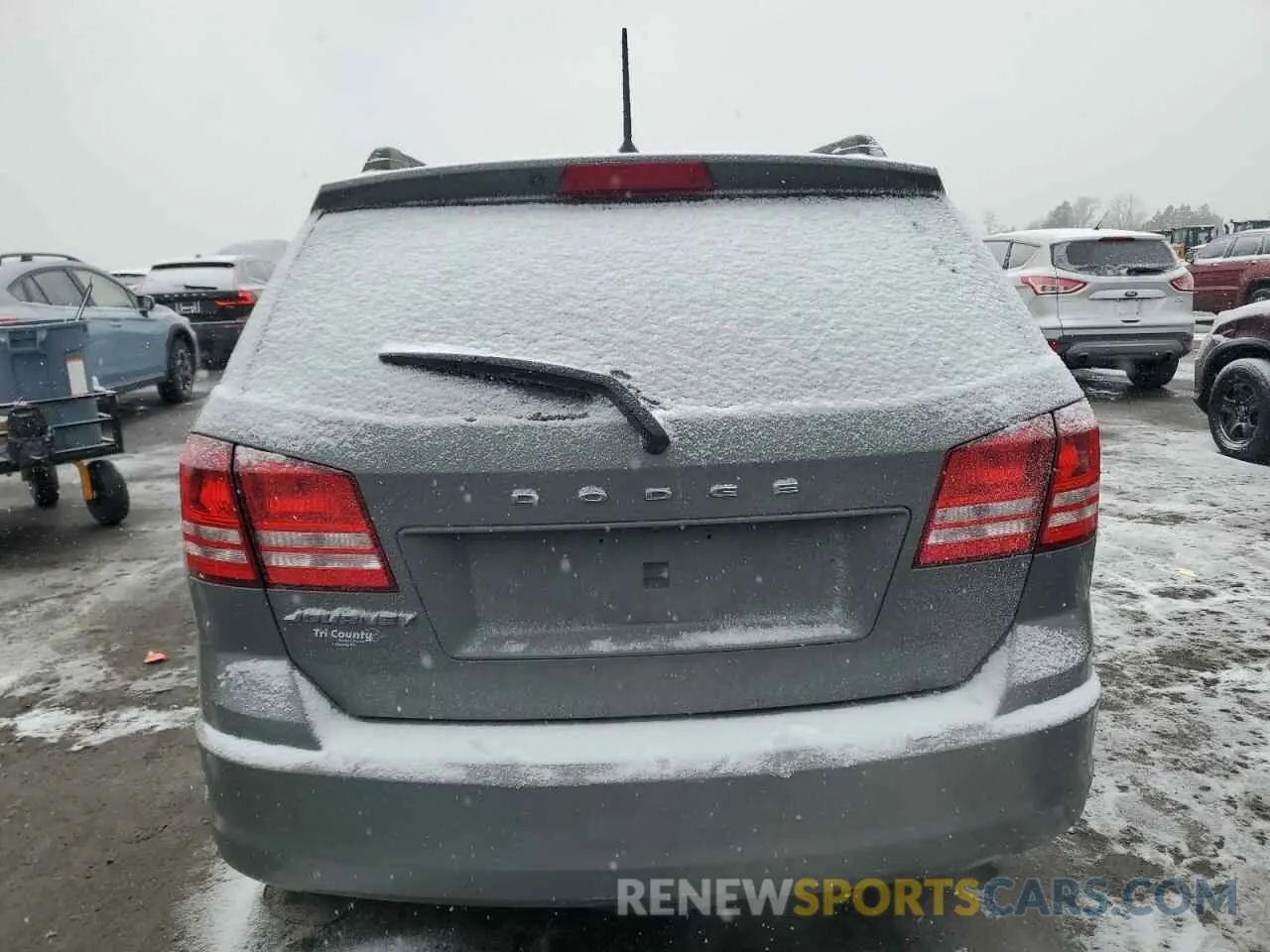 6 fotografías del automóvil dañado 3C4PDCAB4KT868173 DODGE JOURNEY 2019