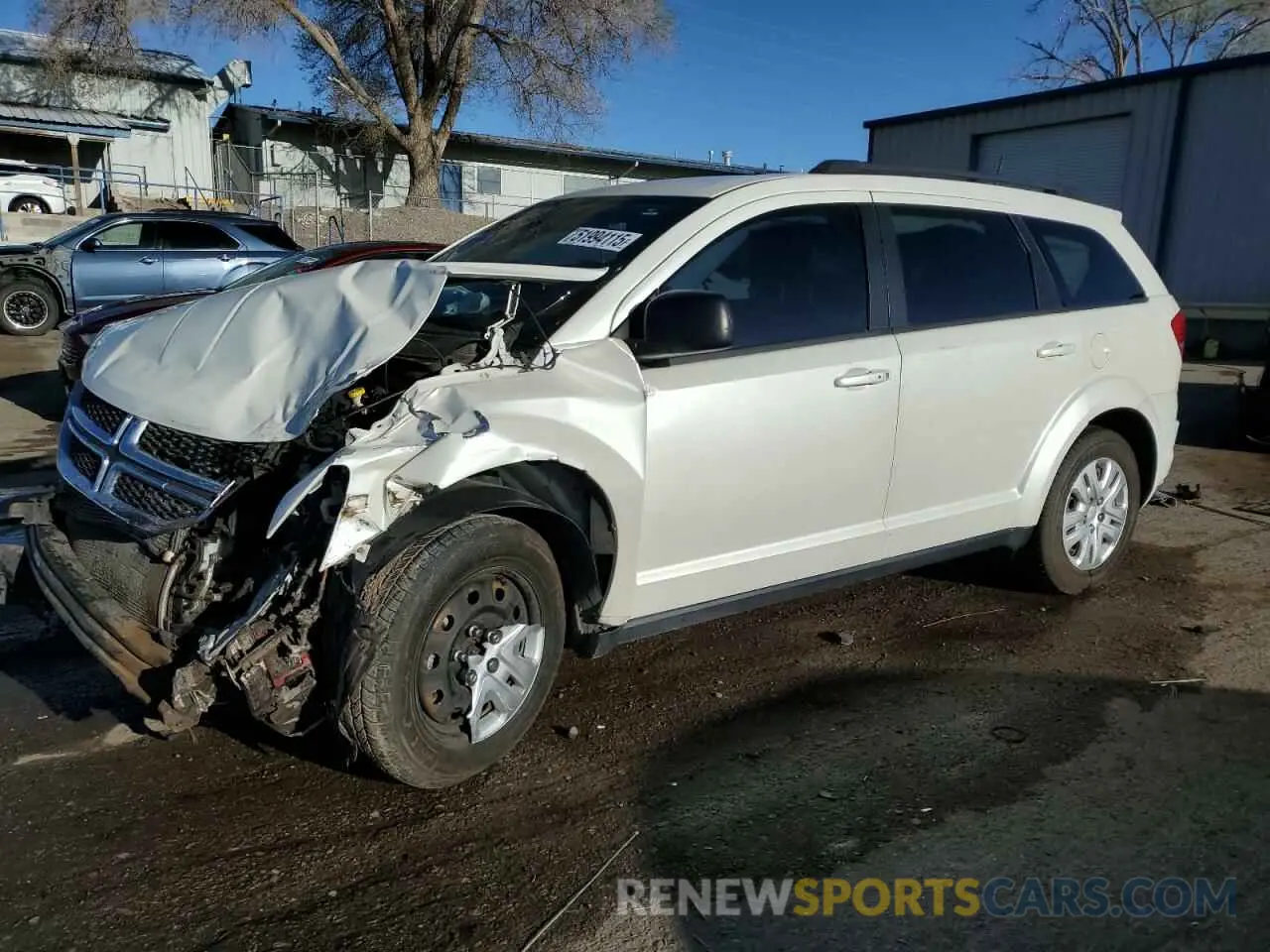 1 fotografías del automóvil dañado 3C4PDCAB7KT738145 DODGE JOURNEY 2019