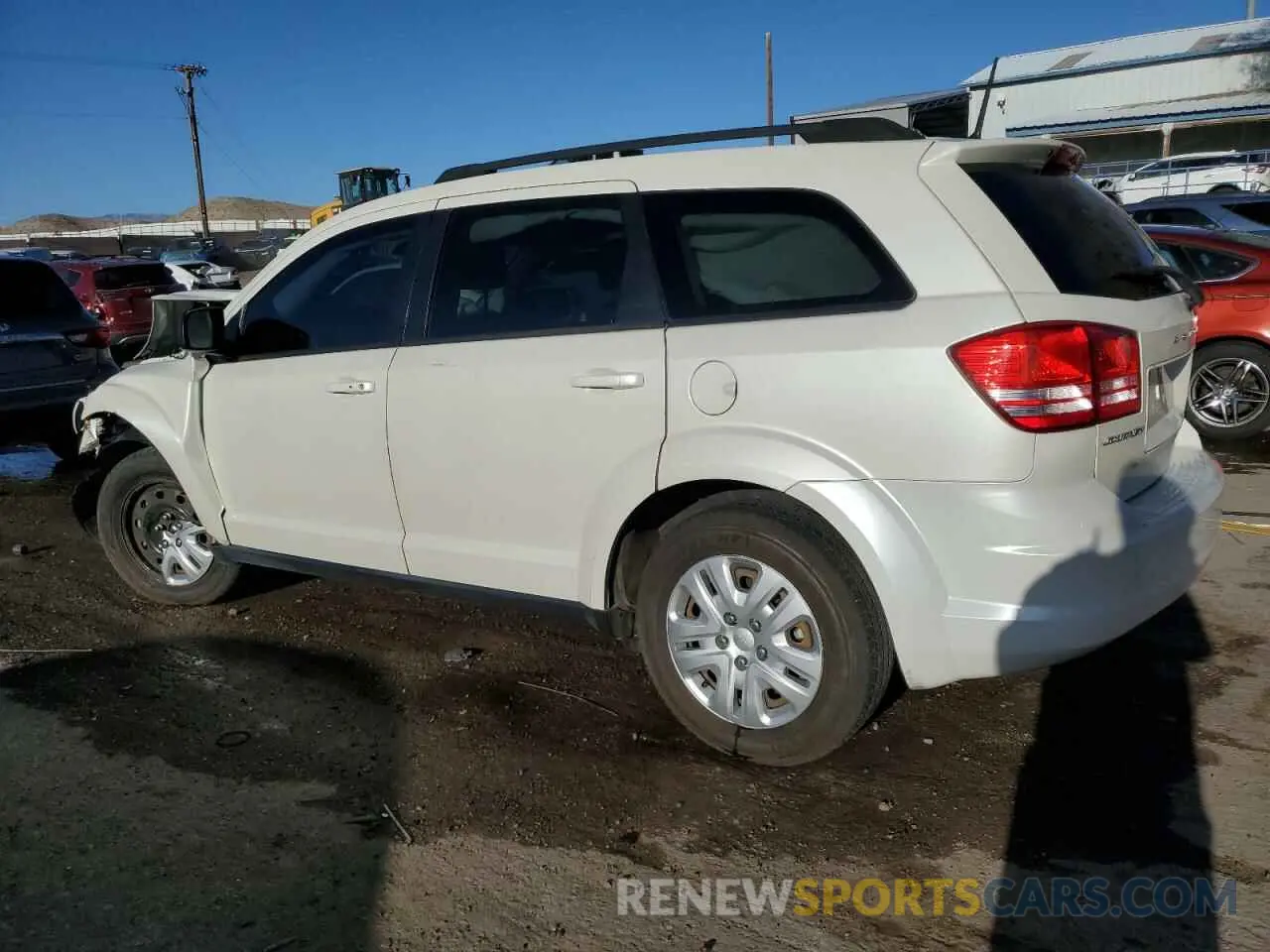 2 fotografías del automóvil dañado 3C4PDCAB7KT738145 DODGE JOURNEY 2019