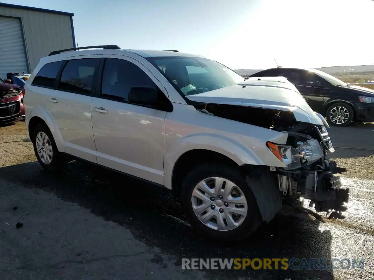 4 fotografías del automóvil dañado 3C4PDCAB7KT738145 DODGE JOURNEY 2019