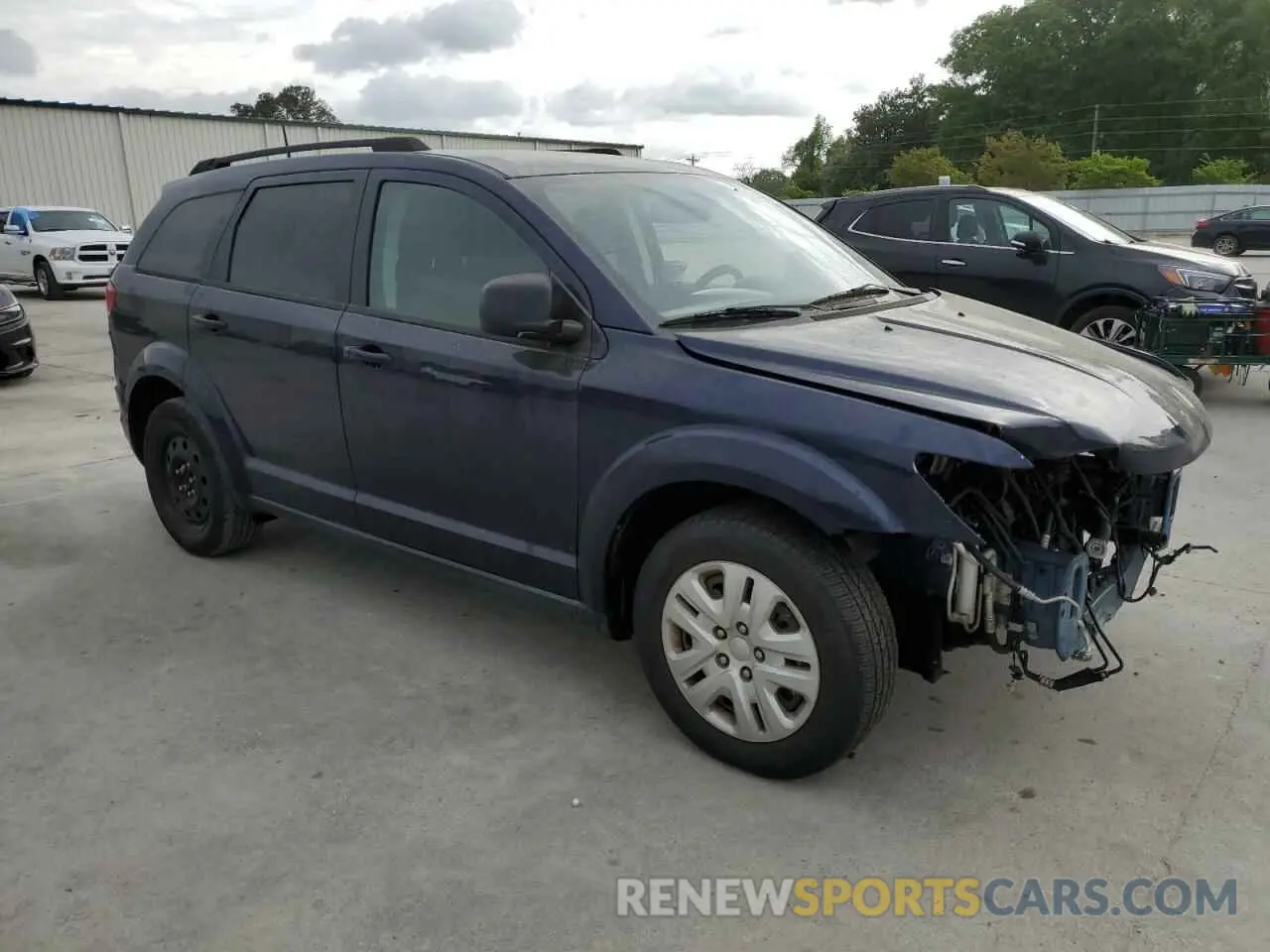 4 fotografías del automóvil dañado 3C4PDCAB8KT872288 DODGE JOURNEY 2019