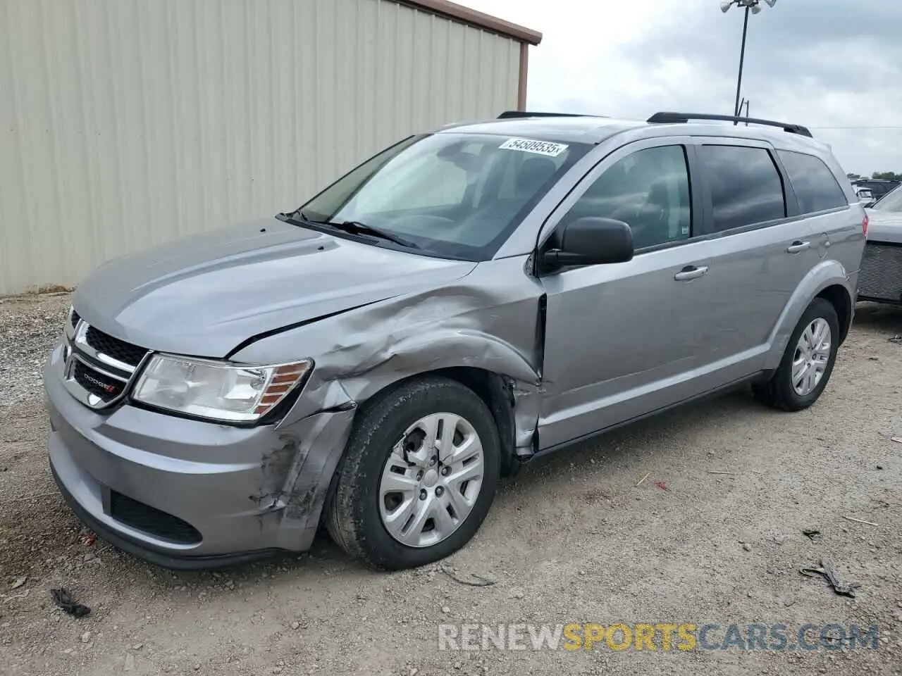 1 fotografías del automóvil dañado 3C4PDCABXKT810259 DODGE JOURNEY 2019