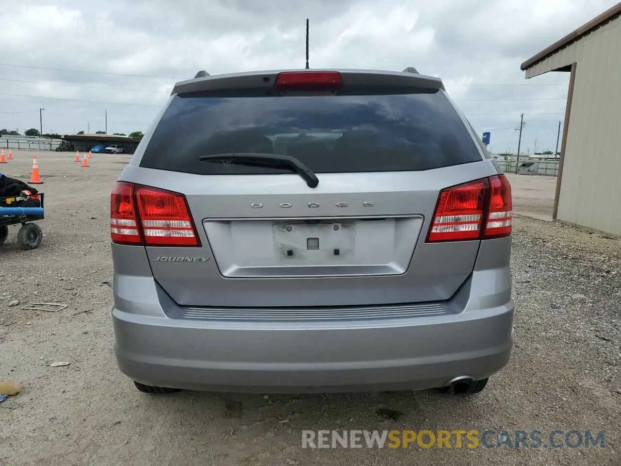 6 fotografías del automóvil dañado 3C4PDCABXKT810259 DODGE JOURNEY 2019