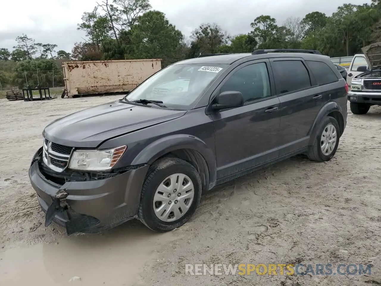 1 fotografías del automóvil dañado 3C4PDCABXKT872051 DODGE JOURNEY 2019