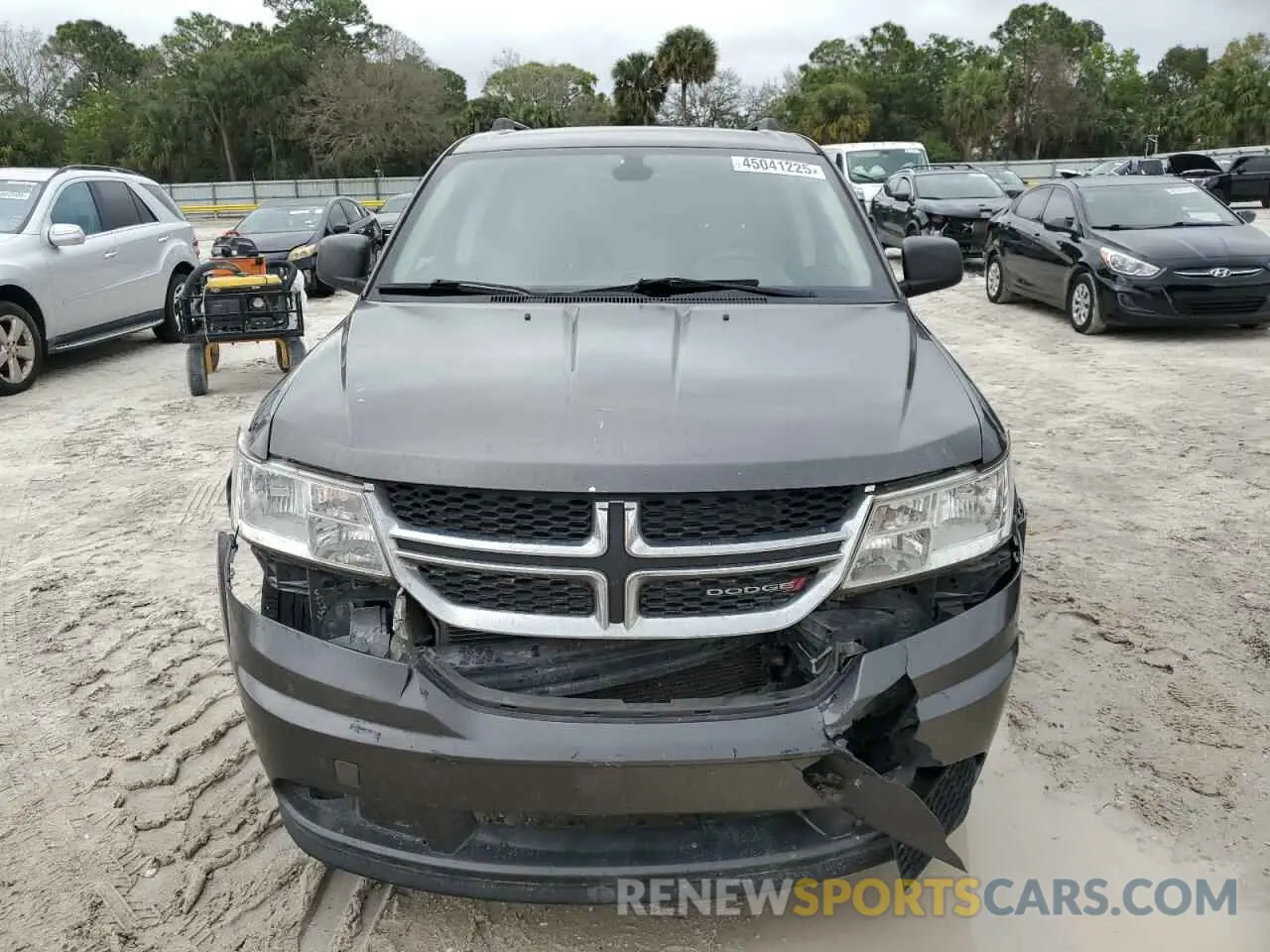 5 fotografías del automóvil dañado 3C4PDCABXKT872051 DODGE JOURNEY 2019