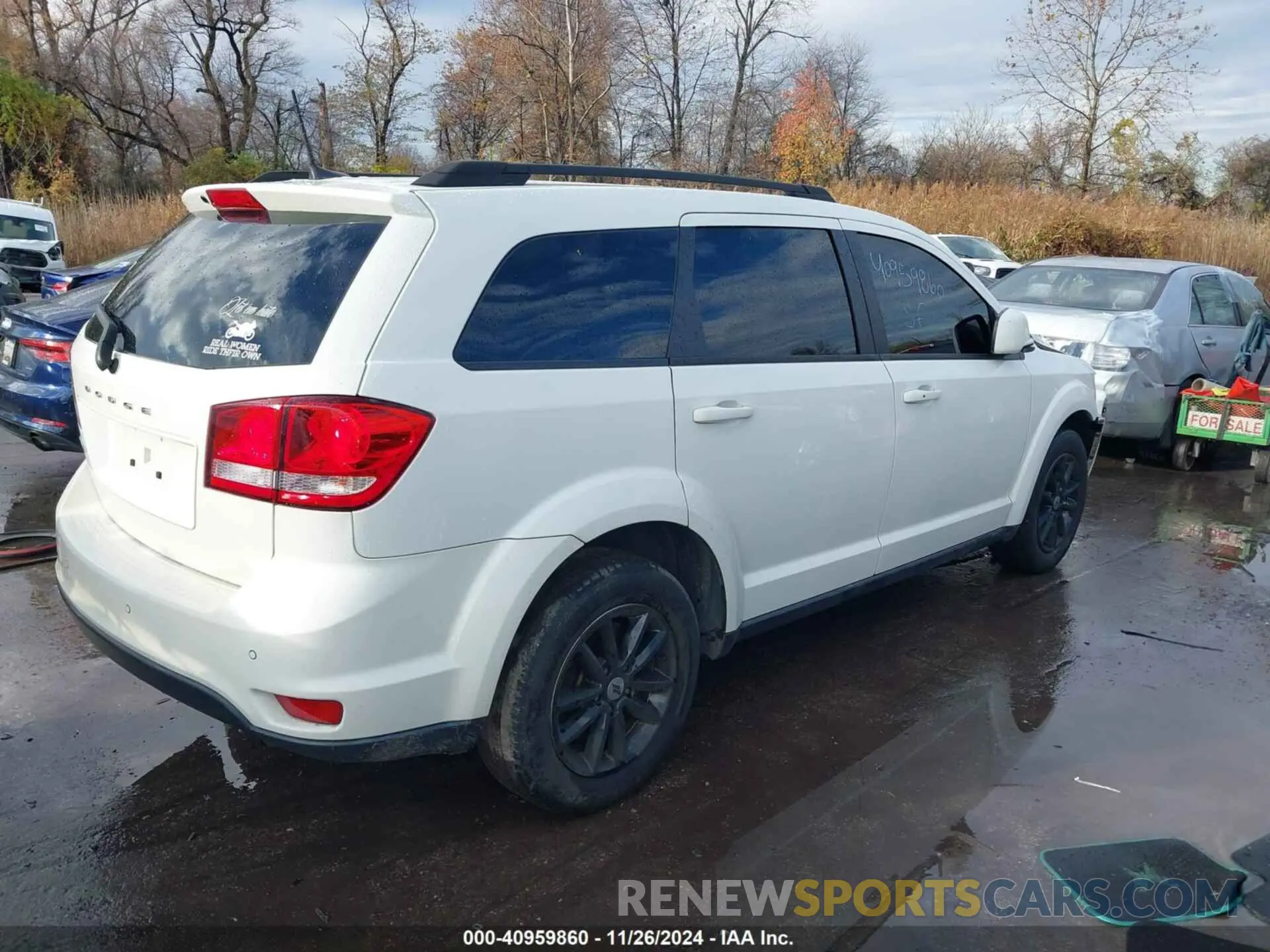 4 fotografías del automóvil dañado 3C4PDCBB0KT833578 DODGE JOURNEY 2019