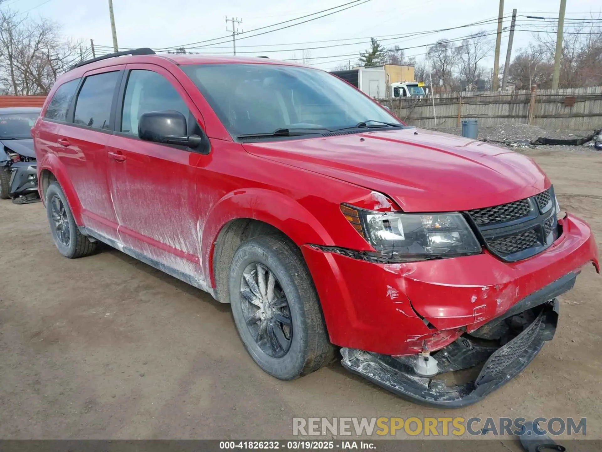 1 fotografías del automóvil dañado 3C4PDCBB0KT857055 DODGE JOURNEY 2019