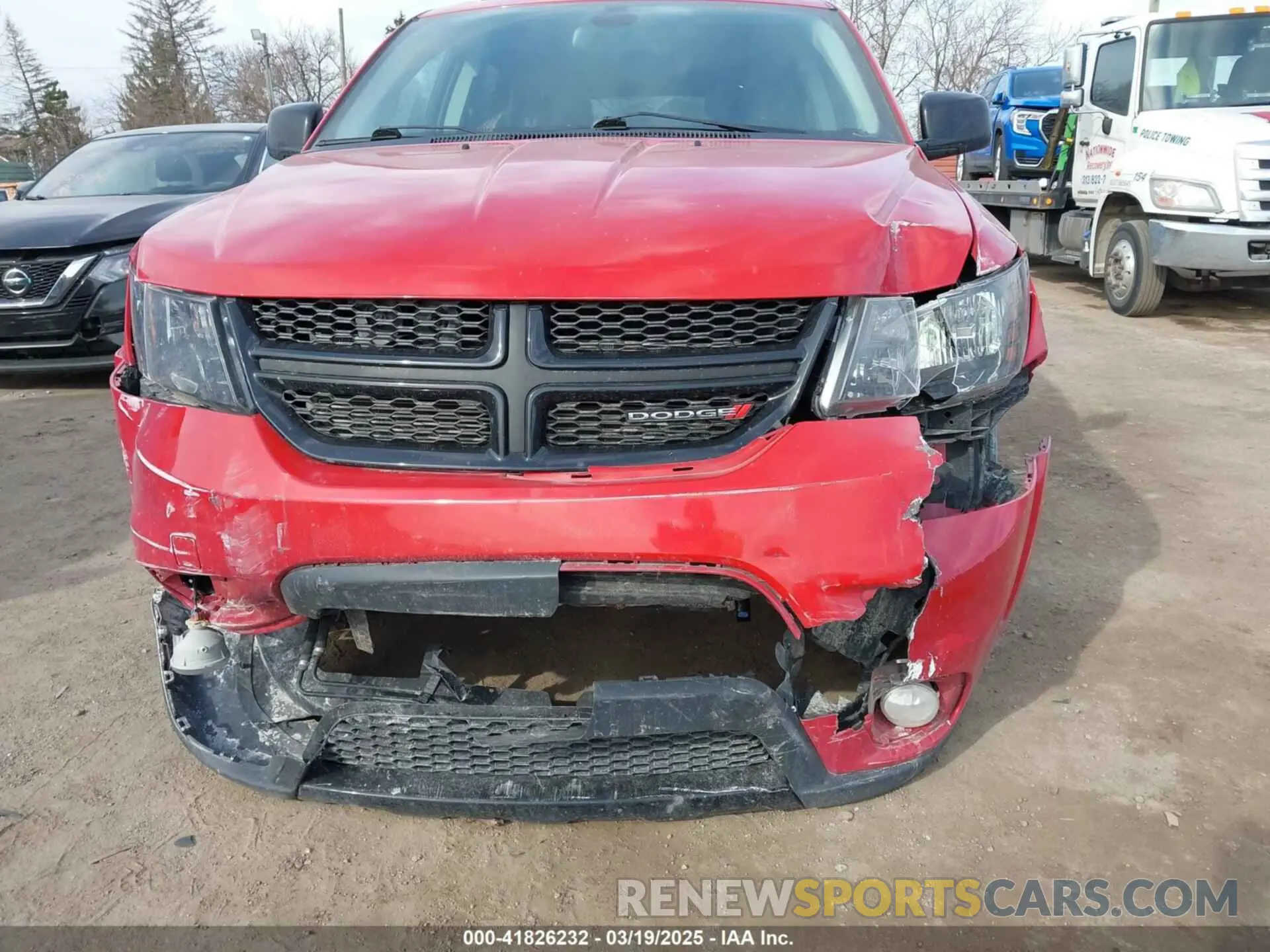 6 fotografías del automóvil dañado 3C4PDCBB0KT857055 DODGE JOURNEY 2019