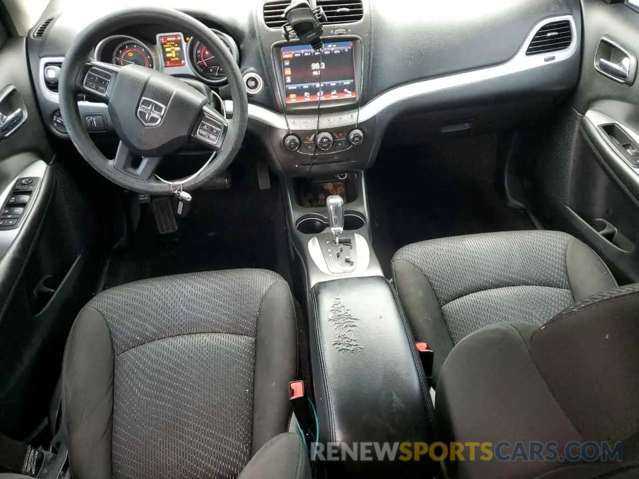8 fotografías del automóvil dañado 3C4PDCBB0KT860246 DODGE JOURNEY 2019