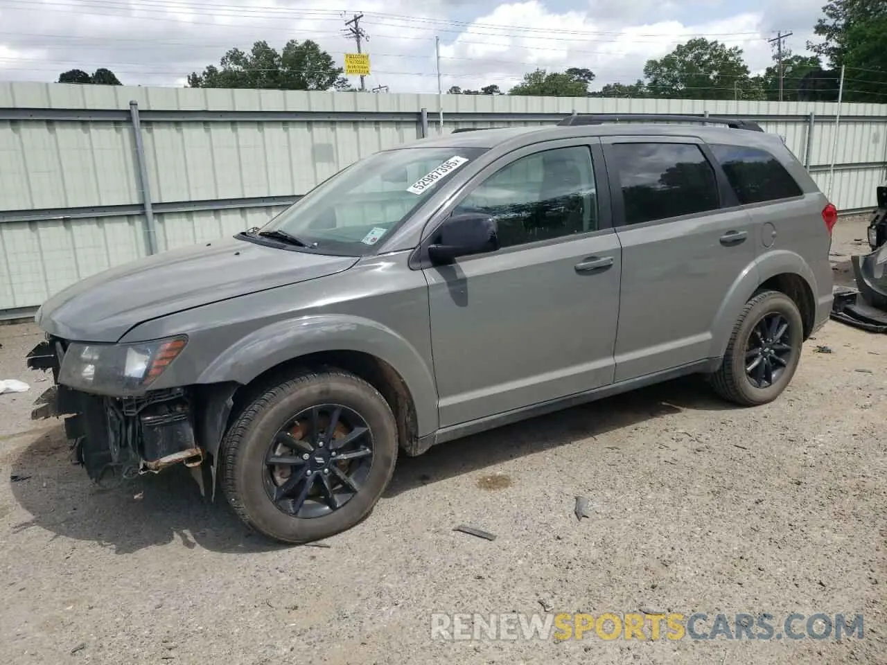 1 fotografías del automóvil dañado 3C4PDCBB0KT875474 DODGE JOURNEY 2019