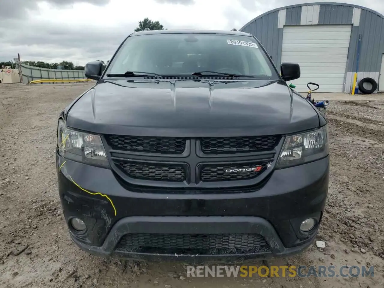5 fotografías del automóvil dañado 3C4PDCBB1KT798081 DODGE JOURNEY 2019