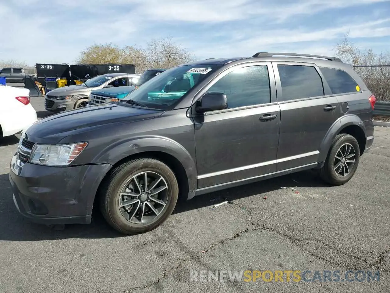 1 fotografías del automóvil dañado 3C4PDCBB2KT821156 DODGE JOURNEY 2019