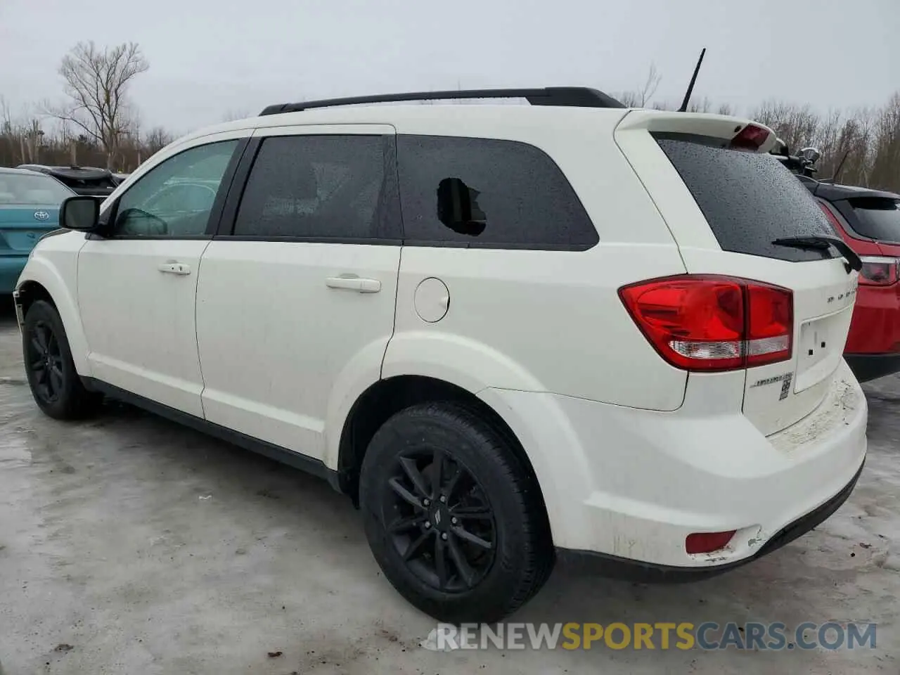 2 fotografías del automóvil dañado 3C4PDCBB2KT867201 DODGE JOURNEY 2019