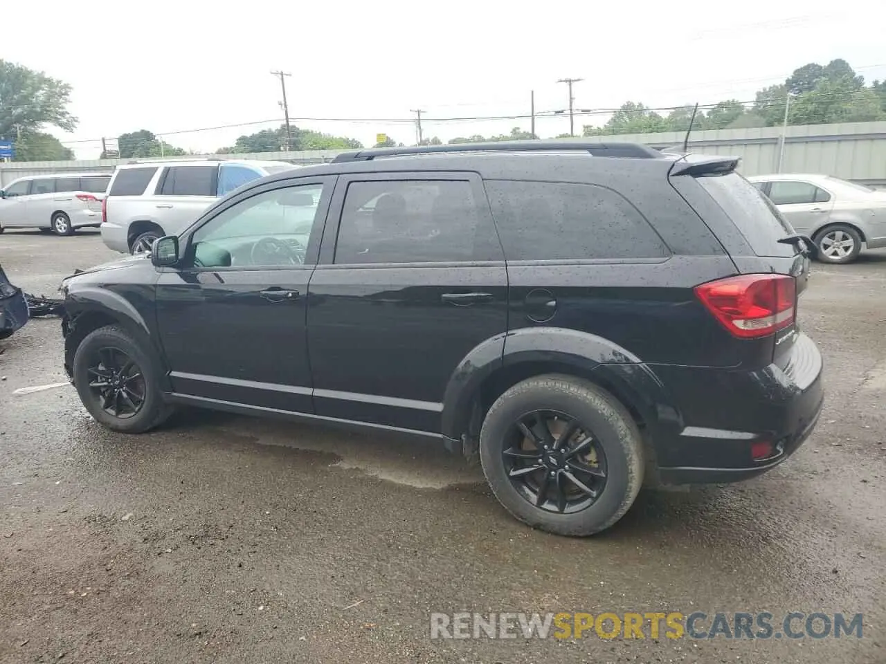 2 fotografías del automóvil dañado 3C4PDCBB3KT860516 DODGE JOURNEY 2019
