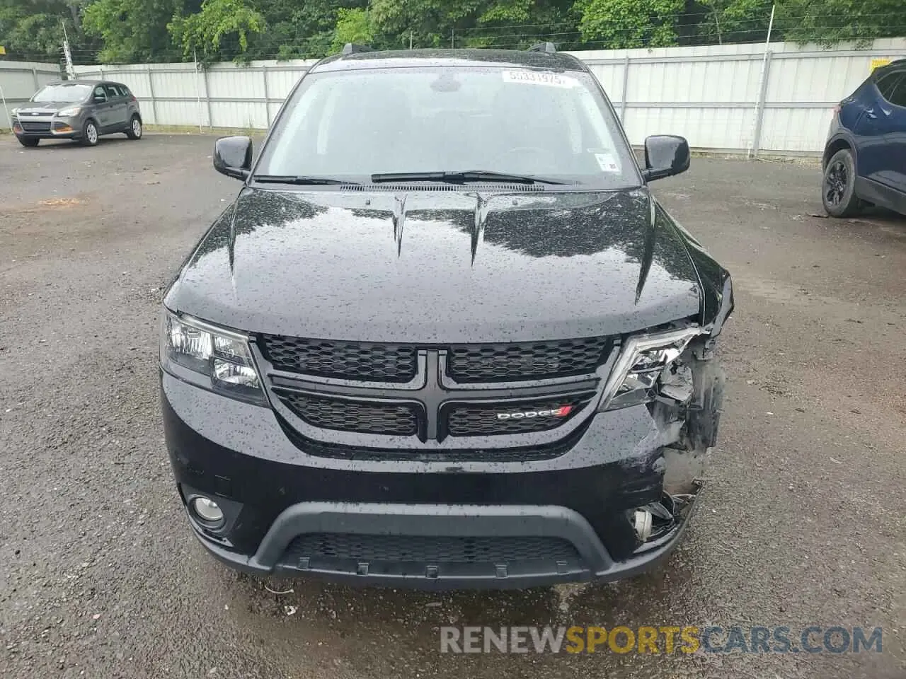 5 fotografías del automóvil dañado 3C4PDCBB3KT860516 DODGE JOURNEY 2019